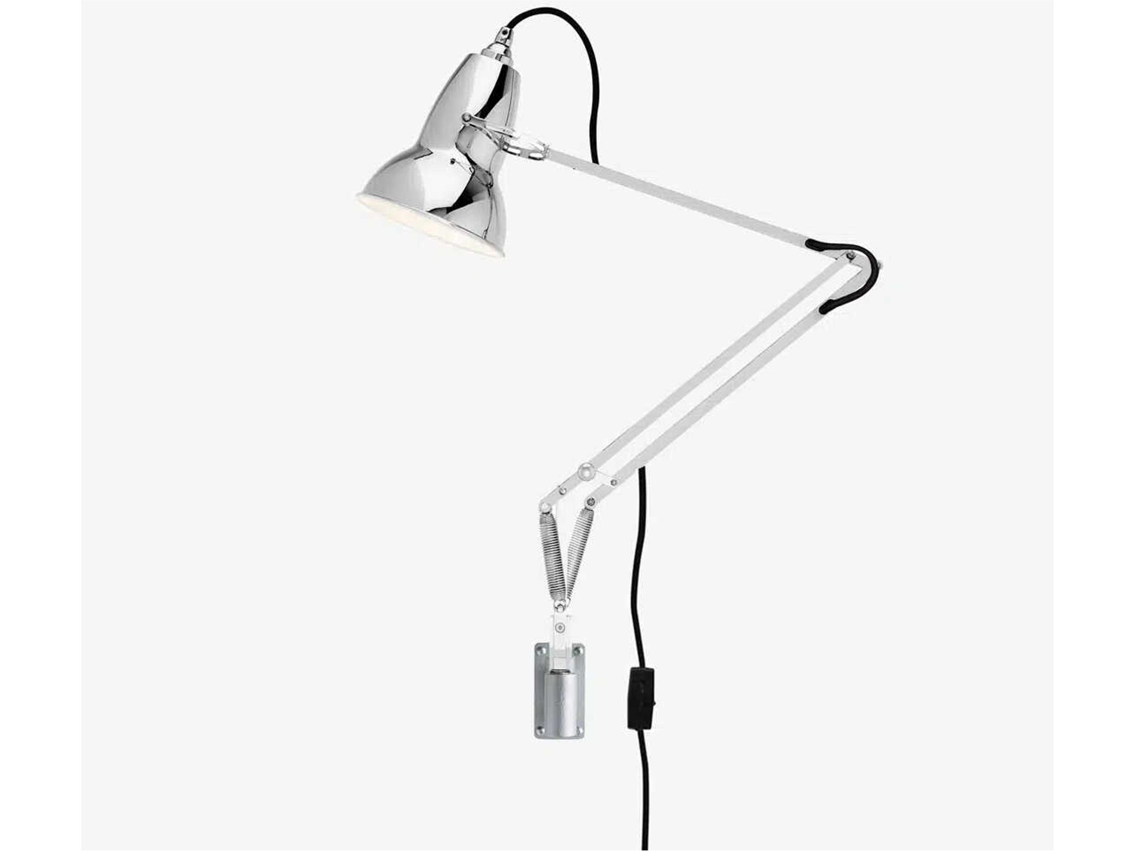 Anglepoise Original Range Painted Silver Wall Bracket
