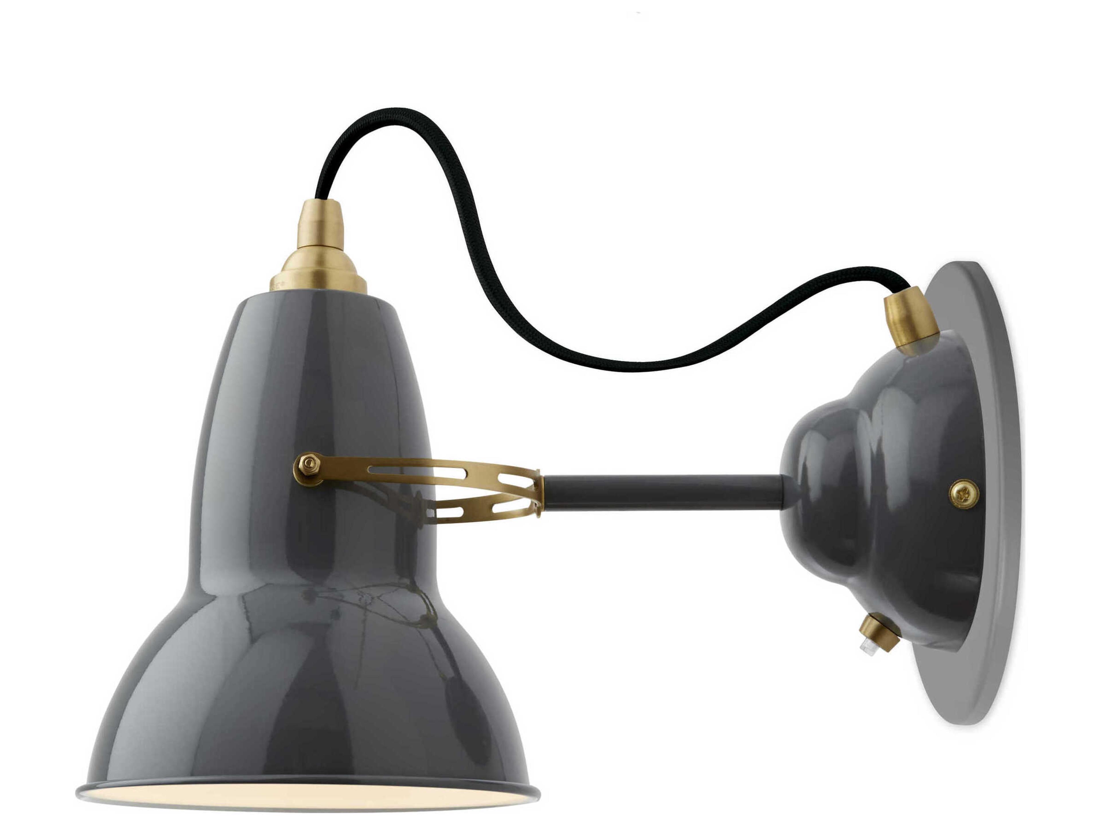 Anglepoise Original-1227 1-Light Elephant Grey Wall Sconce