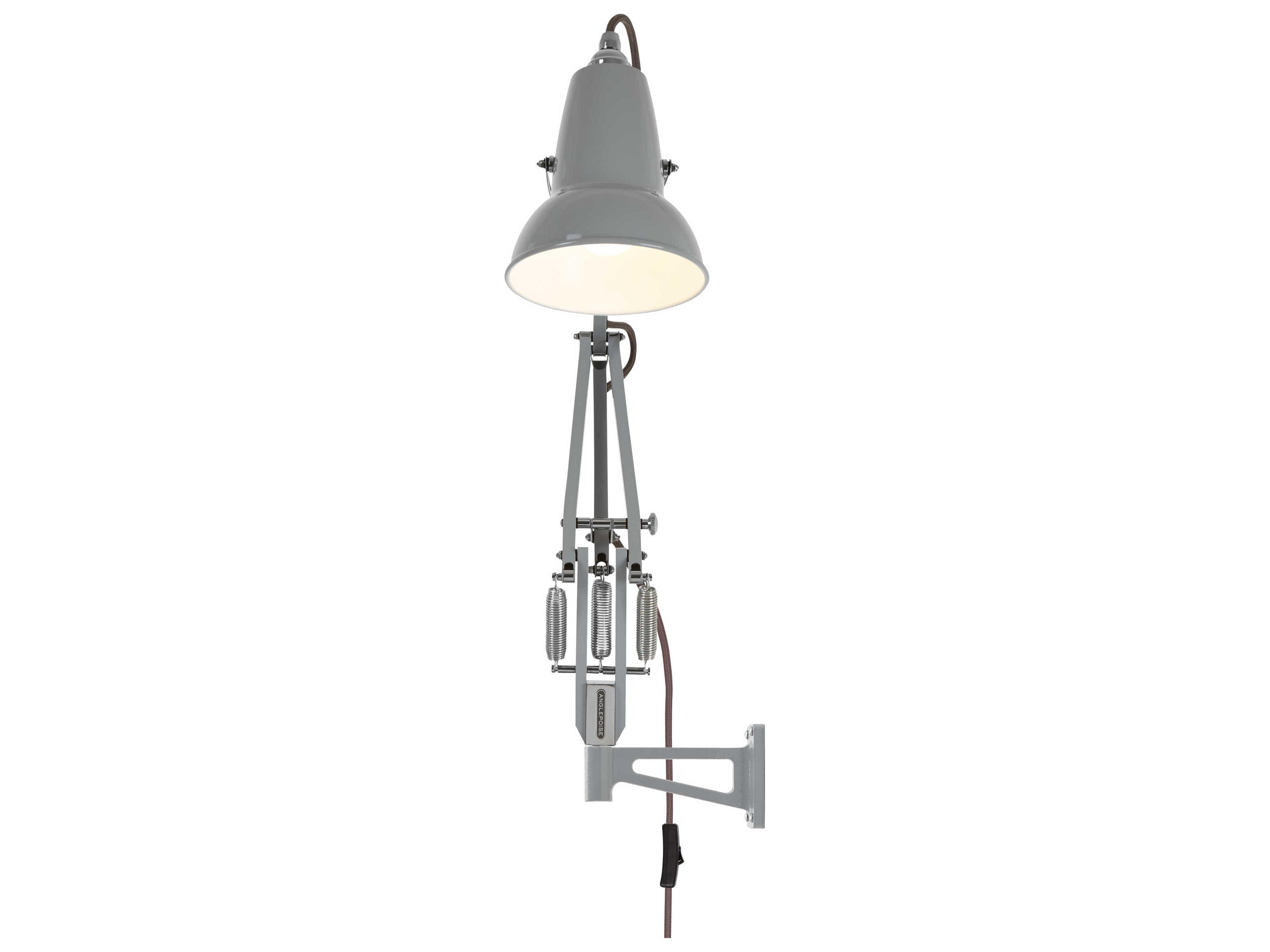 Anglepoise Original-1227 Mini 1-Light Dove Grey Swing Wall Sconce