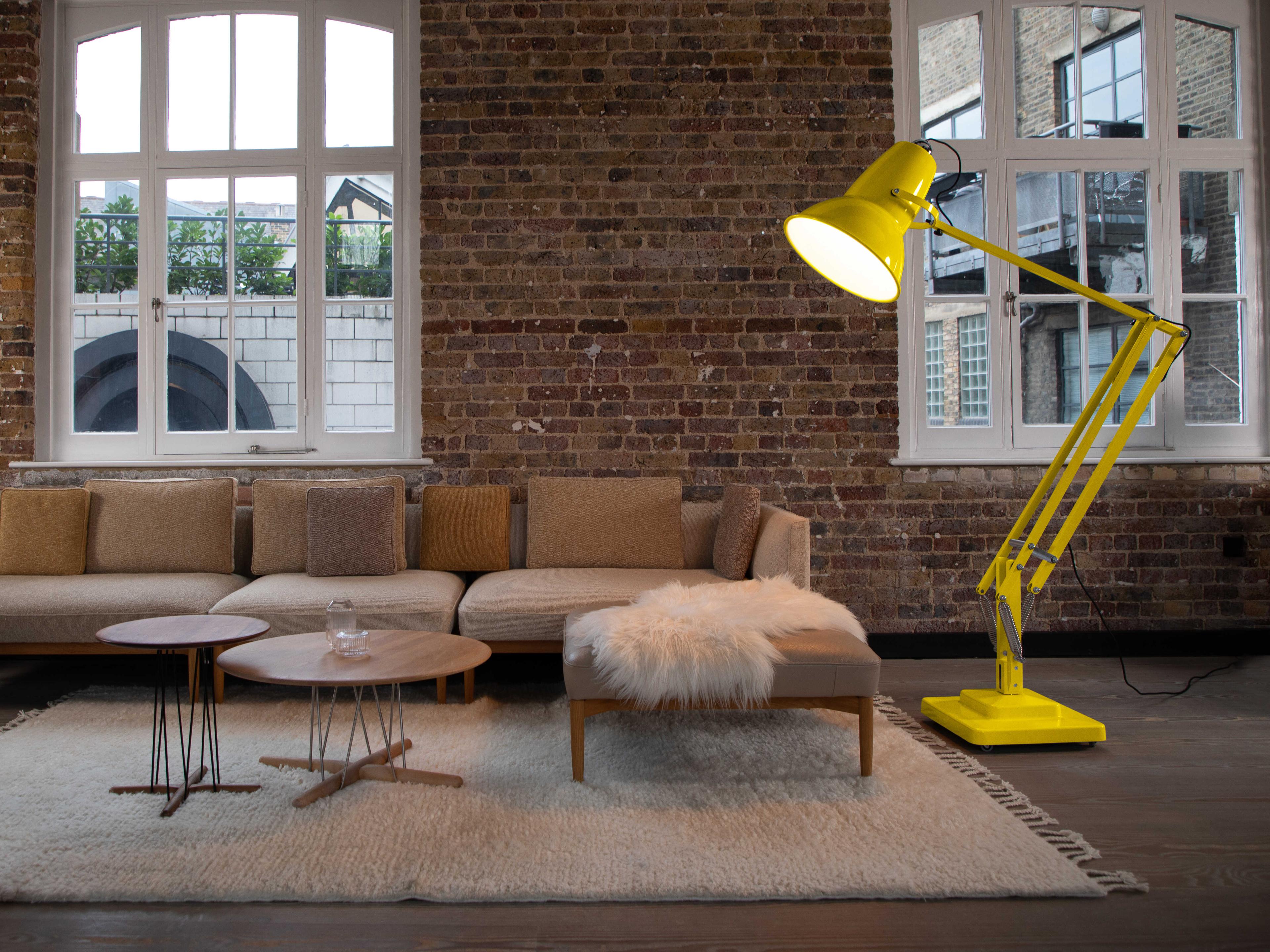 Anglepoise Original-1227 Giant Citrus Yellow Floor Lamp