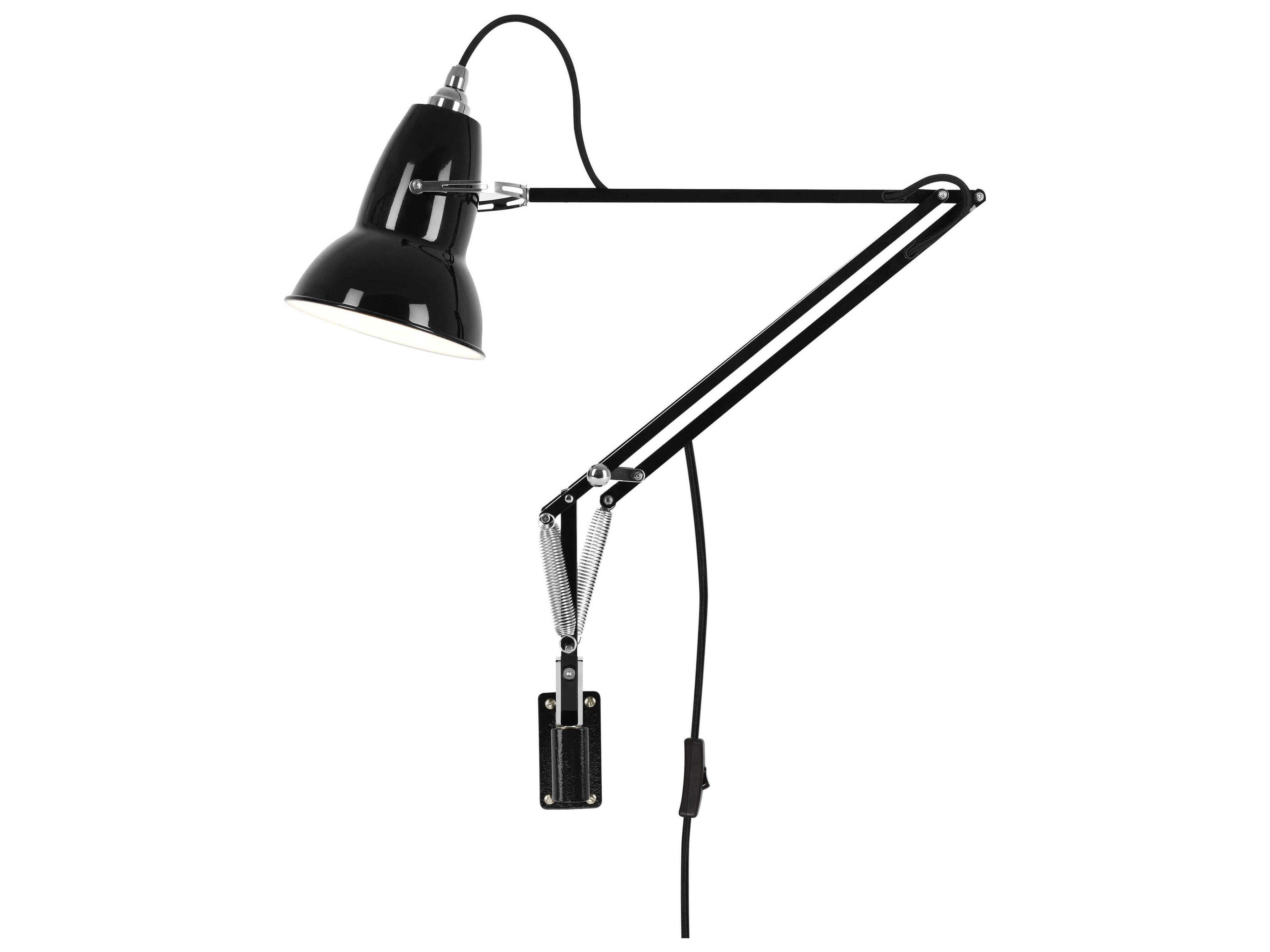 Original 1227 Wall Mounted Task Lamp Jet Black