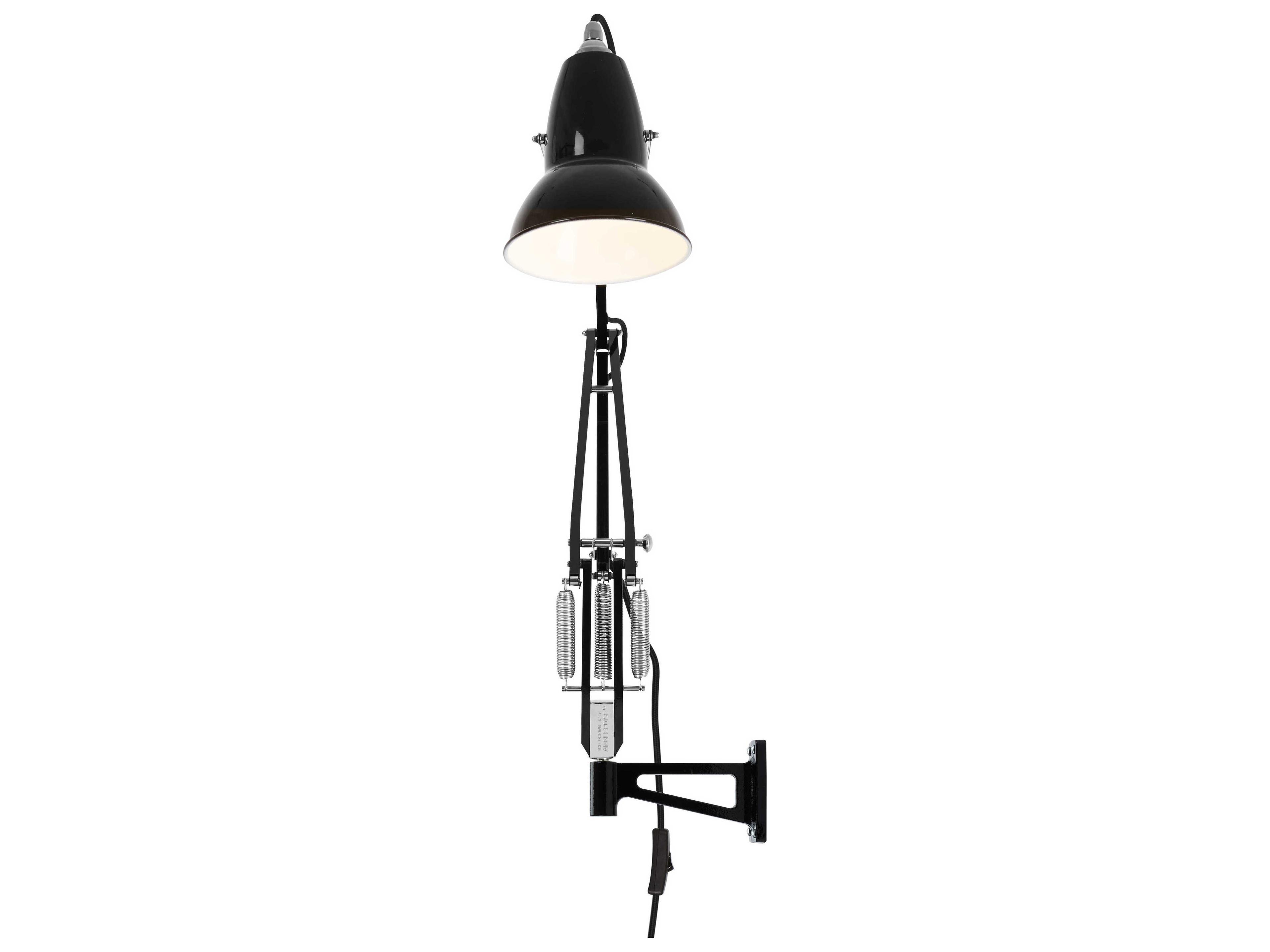 Anglepoise Original-1227 1-Light Jet Black Swing Wall Sconce
