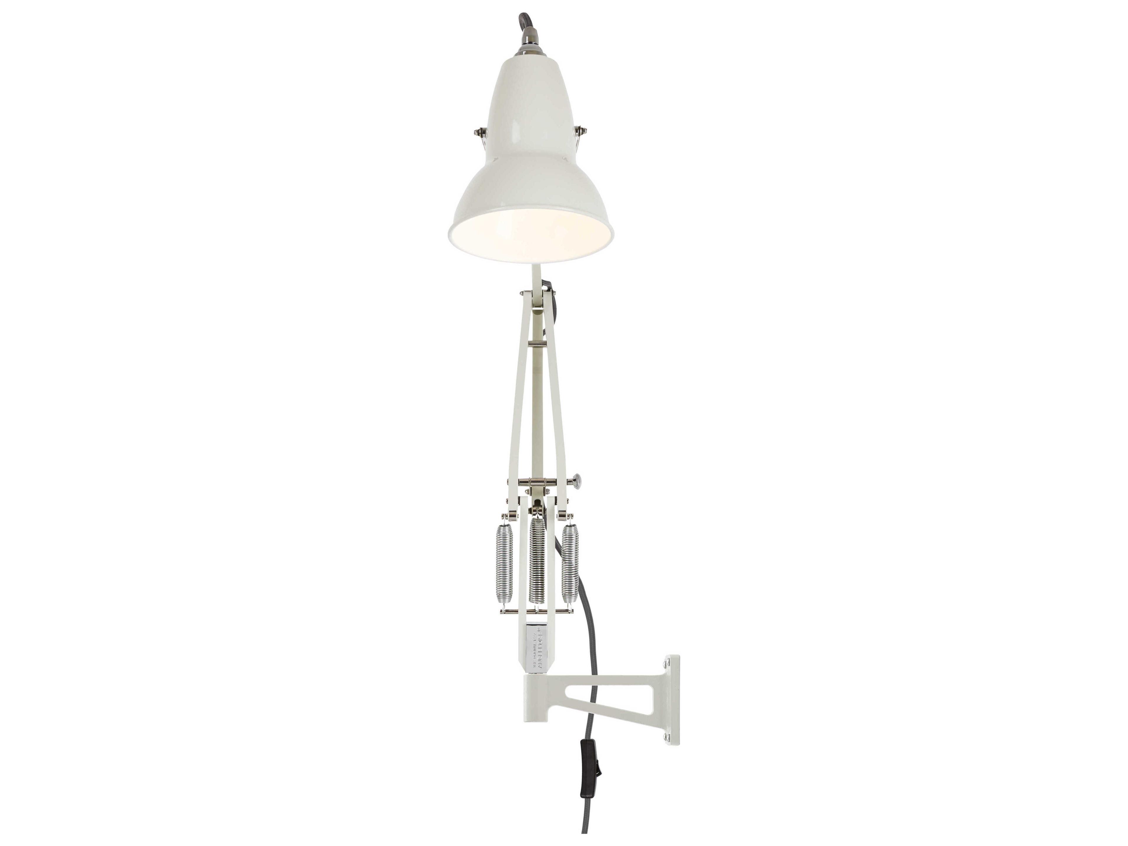 Anglepoise Original-1227 1-Light Linen White Off Swing Wall Sconce
