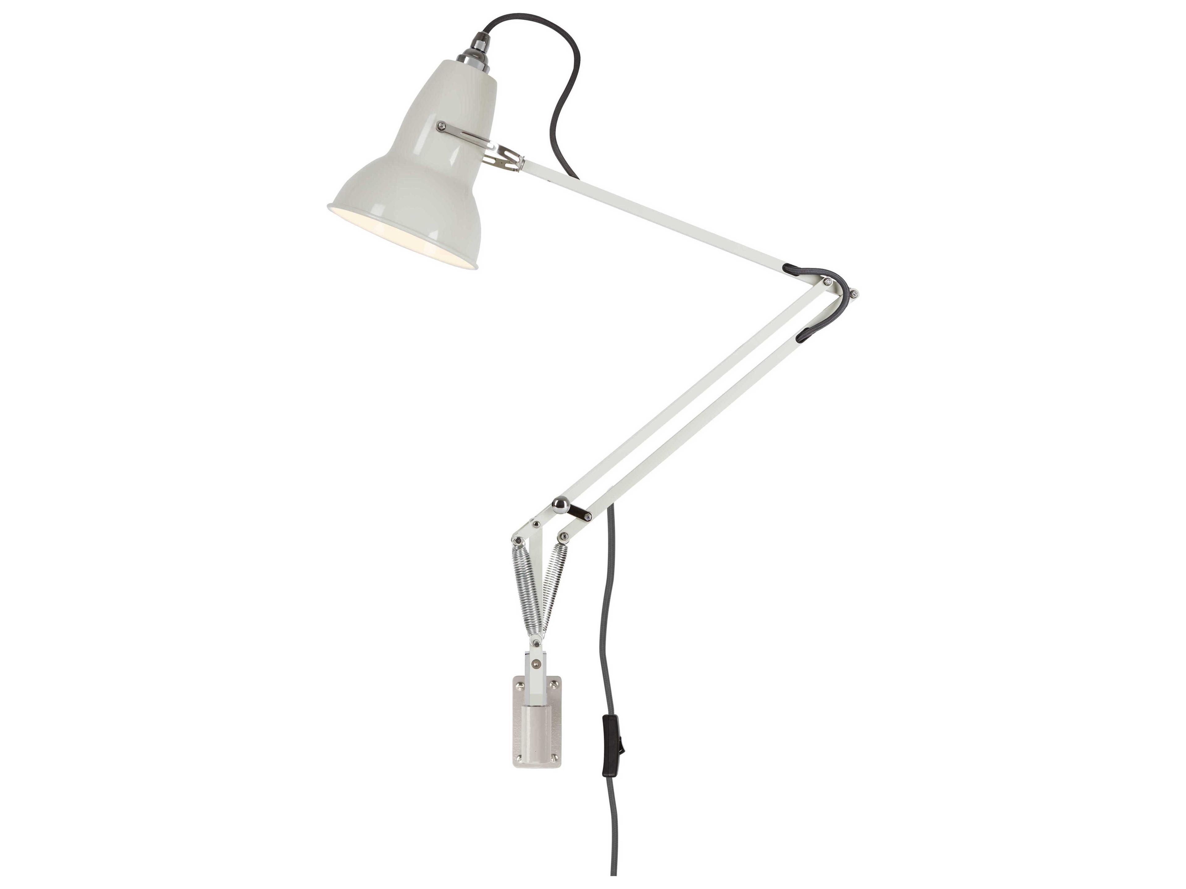 Anglepoise Original-1227 1-Light Linen White Off Swing Wall Sconce