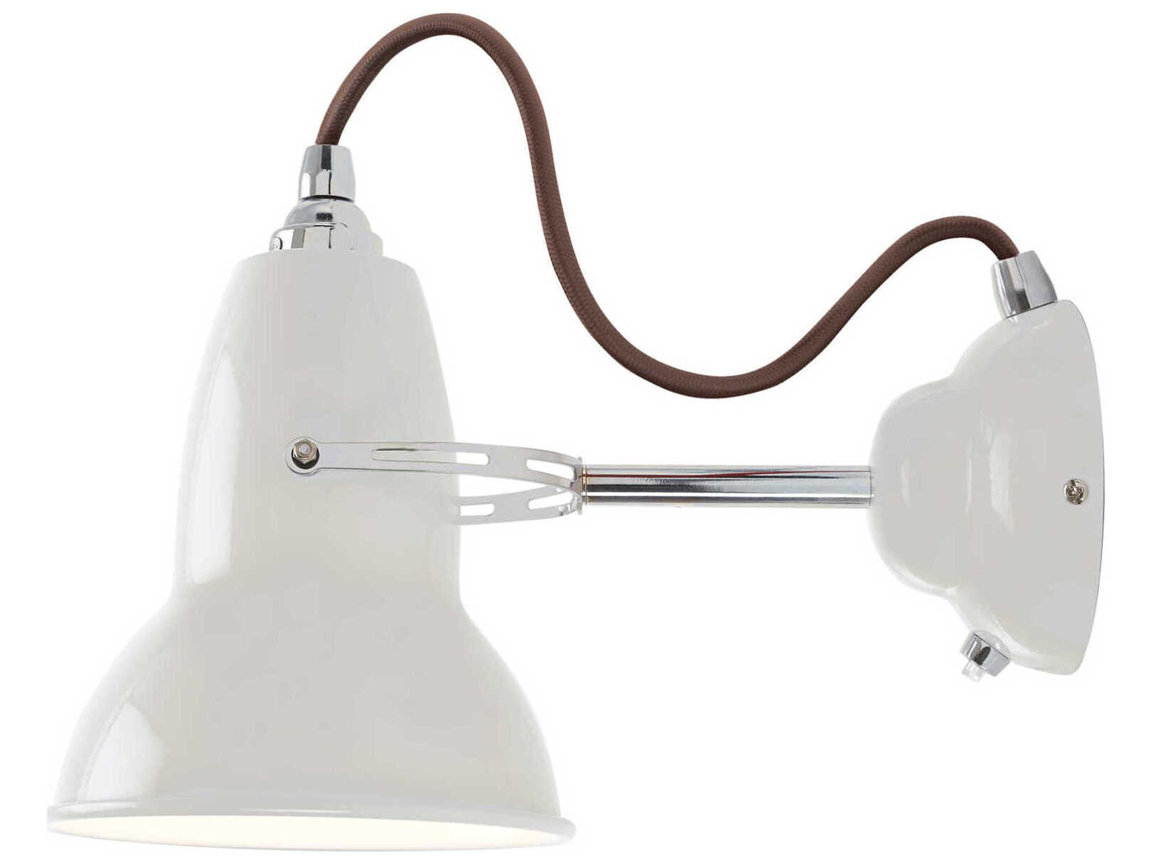 Anglepoise Original-1227 1-Light Linen White Off Wall Sconce
