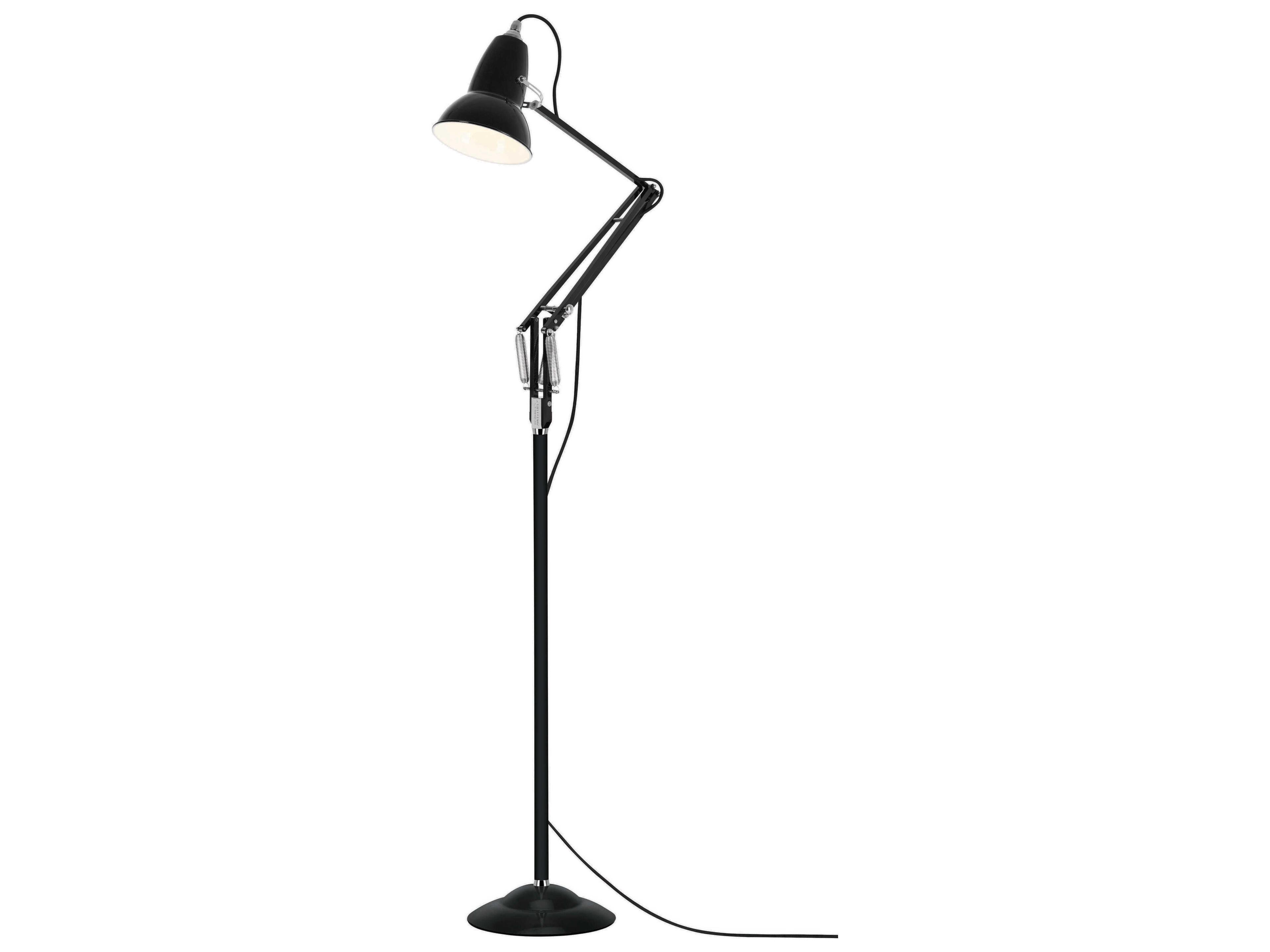 Original 1227 Floor Lamp Jet Black Adjustable Light