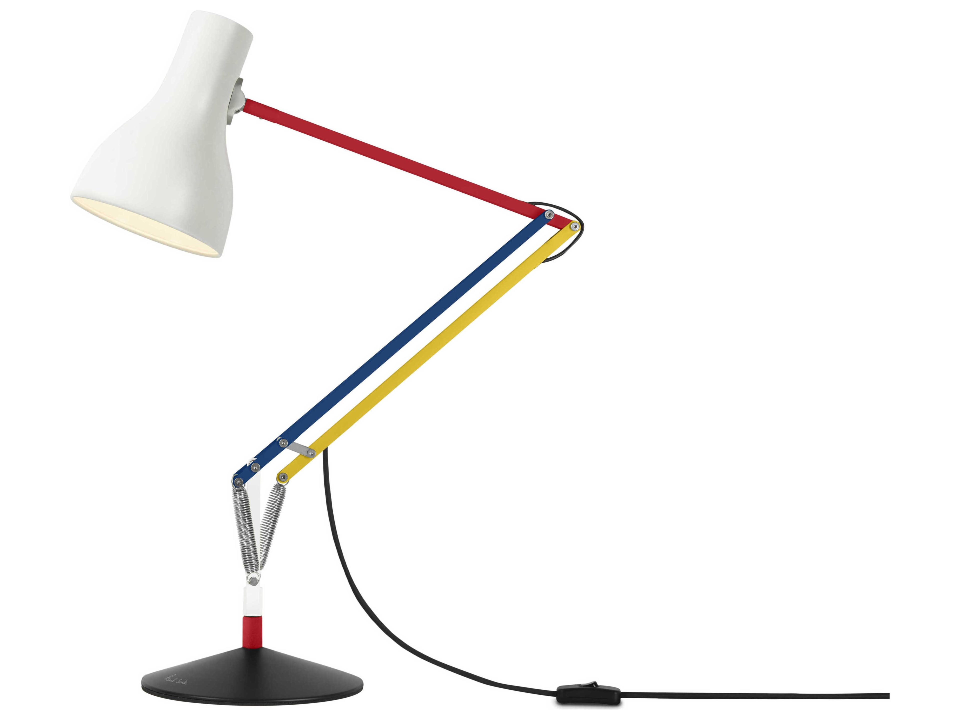 Anglepoise Type-75 Paul Smith Edition-3 White Desk Lamp