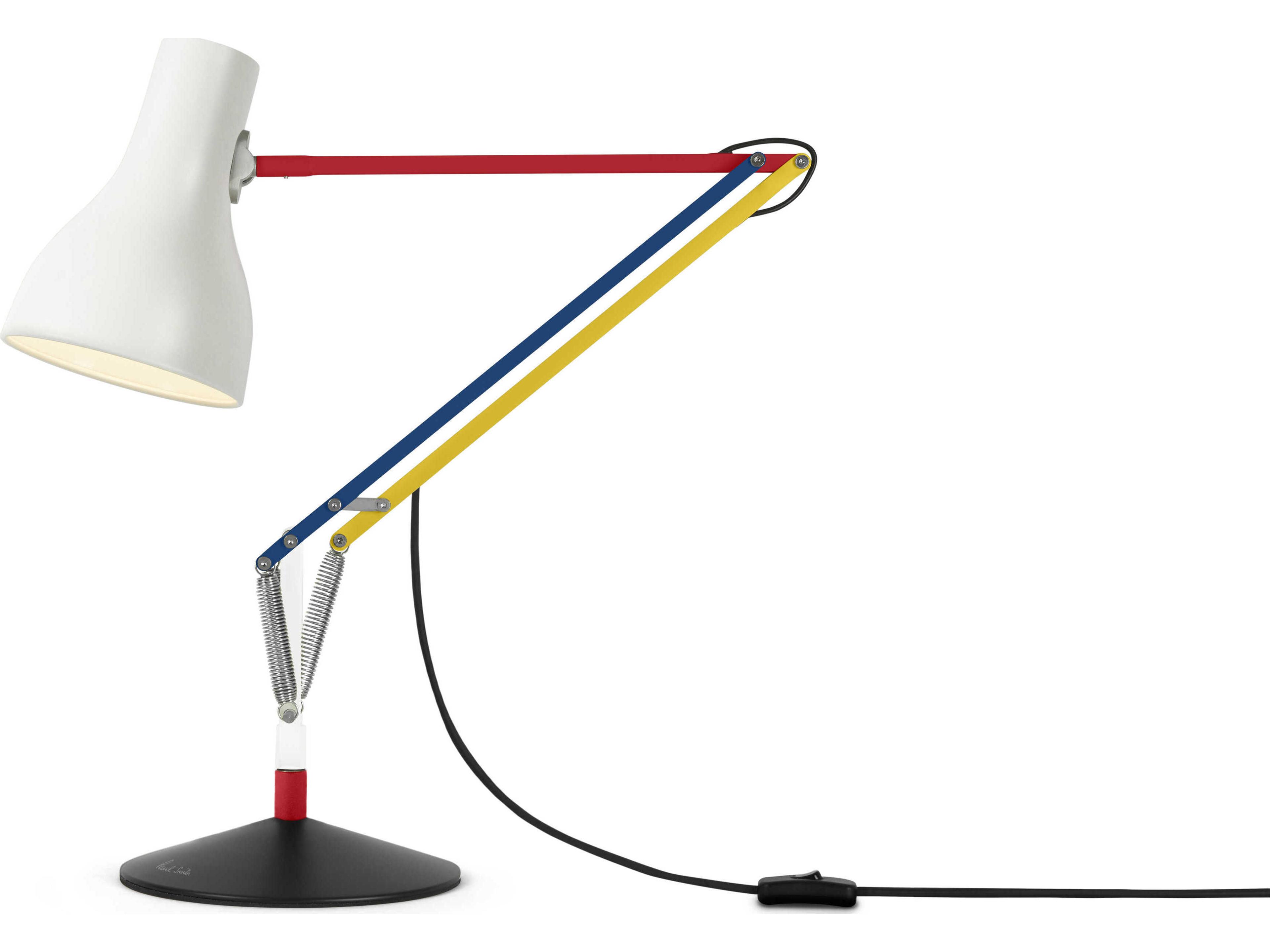 Anglepoise Type-75 Paul Smith Edition-3 White Desk Lamp
