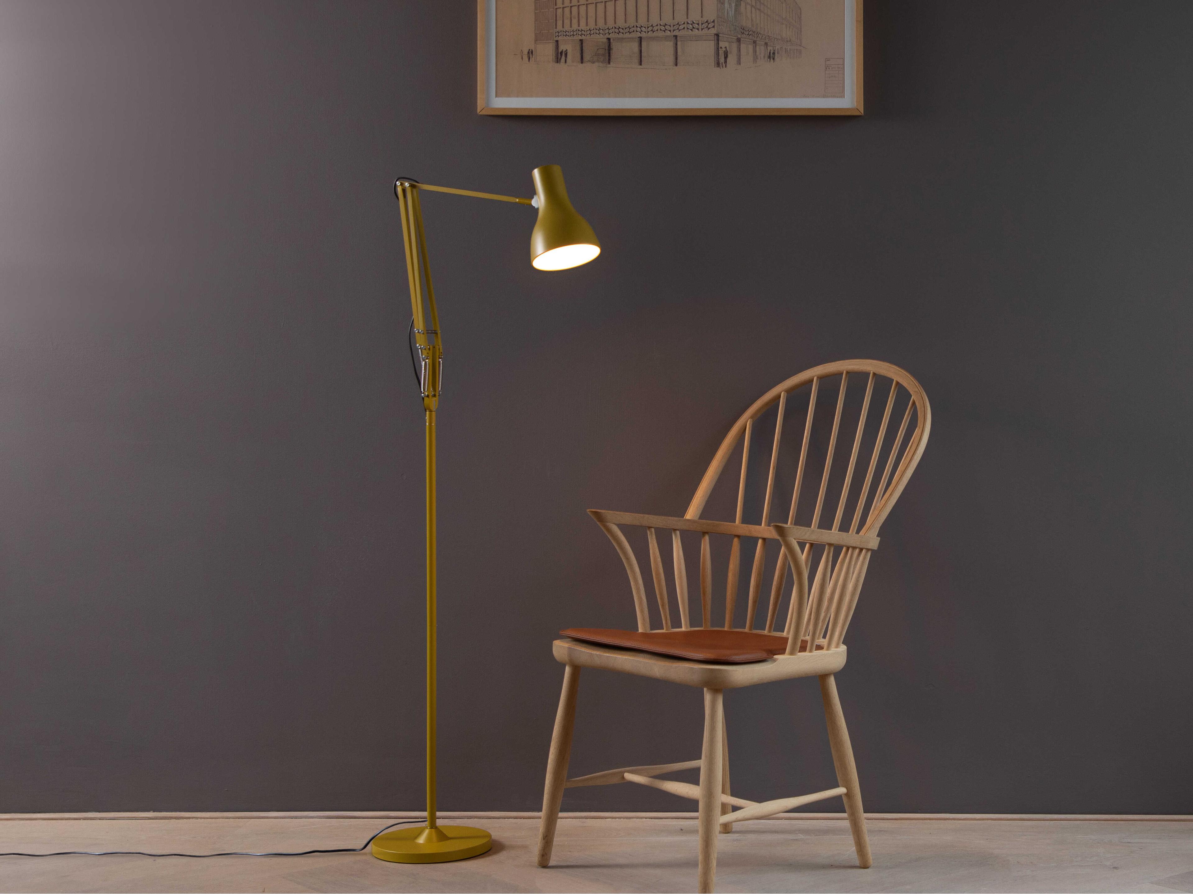 Anglepoise Type-75 Margaret Howell Yellow Ochre Floor Lamp