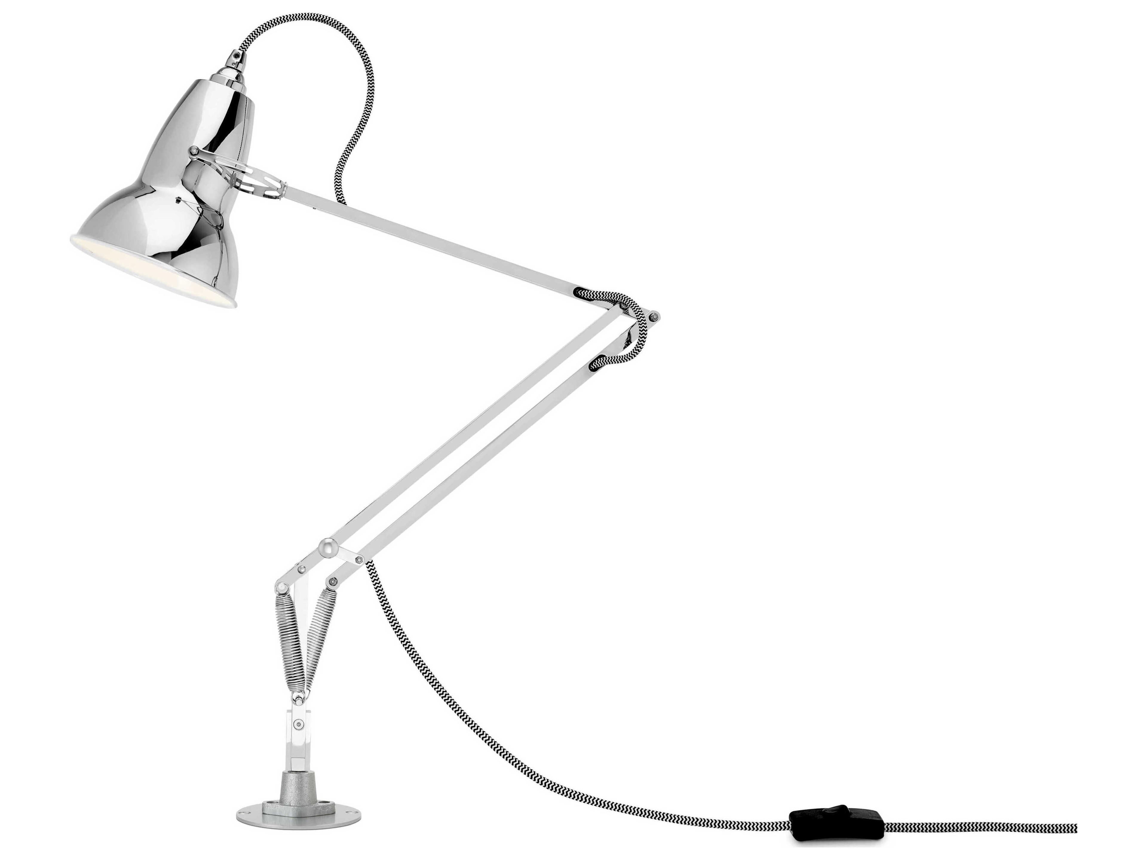 Anglepoise Original-1227 Bright Chrome Desk Lamp with Insert