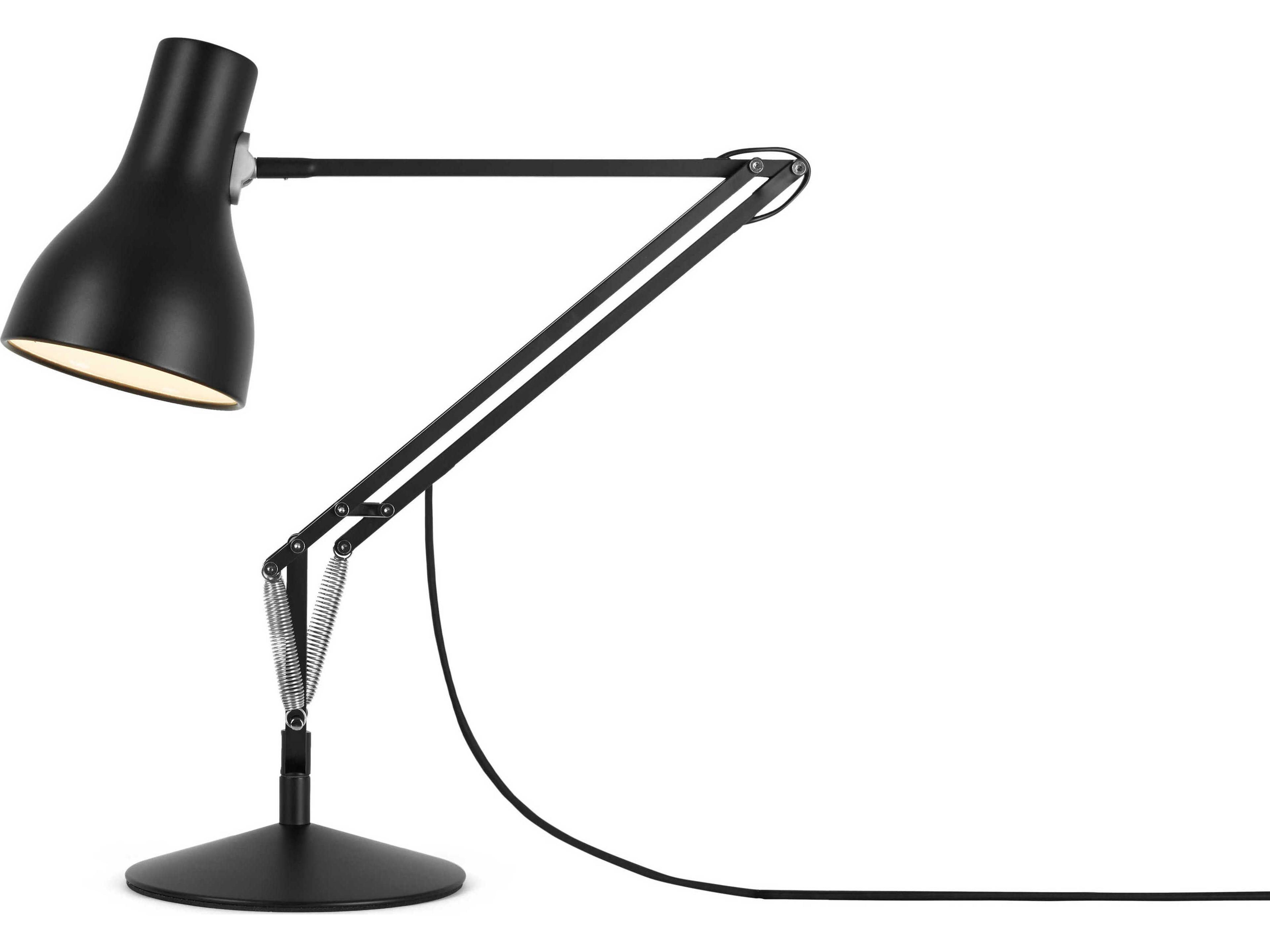 Anglepoise Type-75 Jet Black Desk Lamp