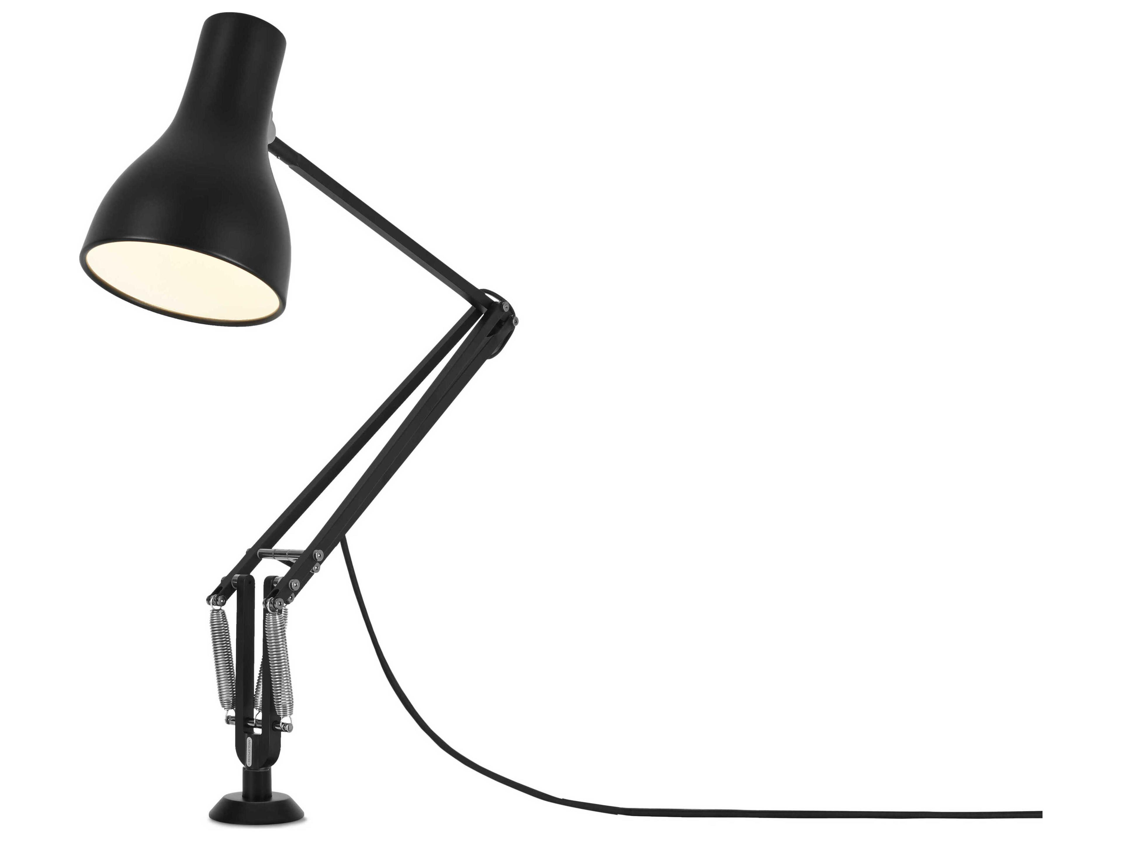 Type 75 Desk Lamp Jet Black Modern Task Light