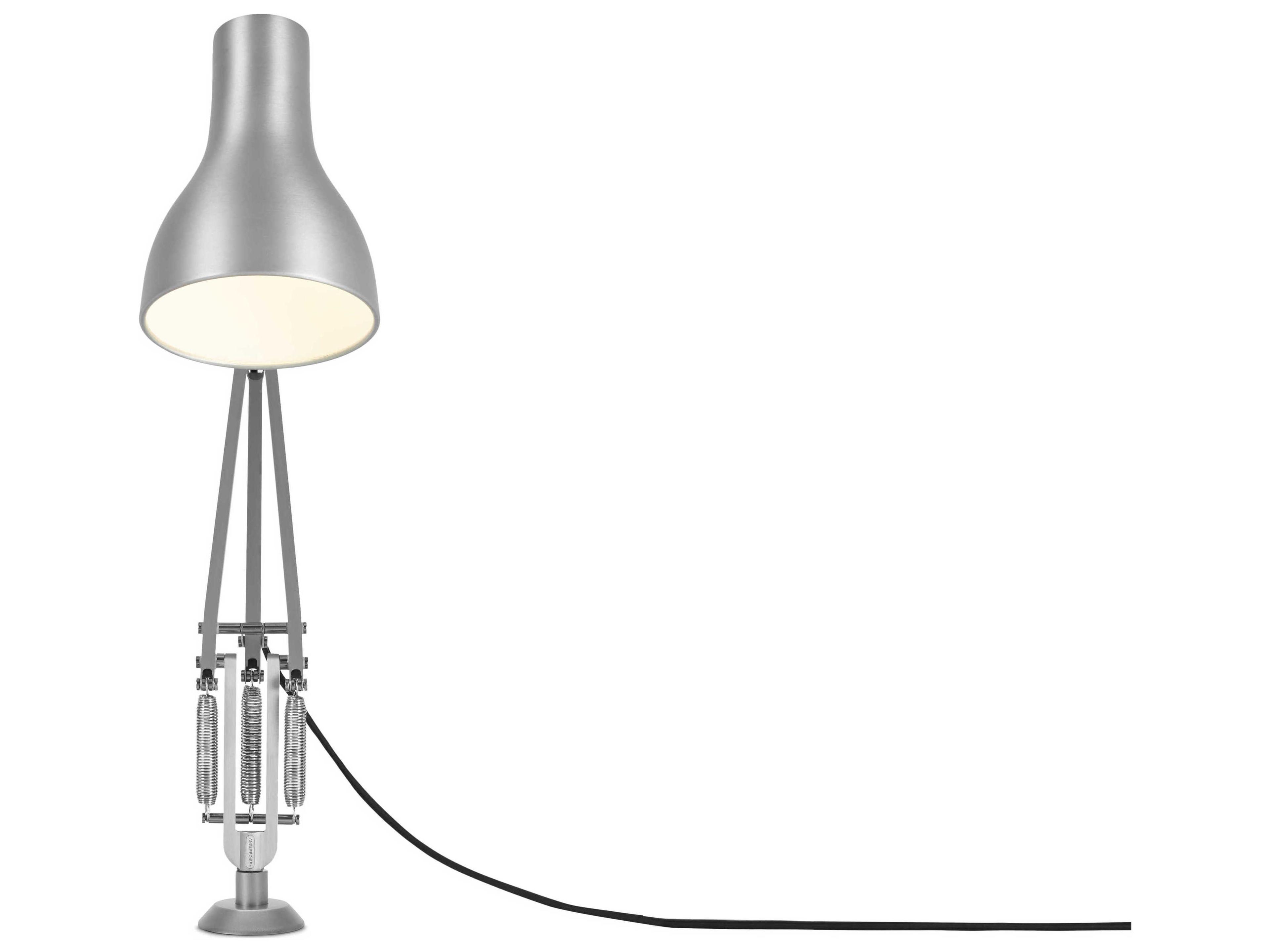 Anglepoise Type-75 Silver Luster Desk Lamp with Insert