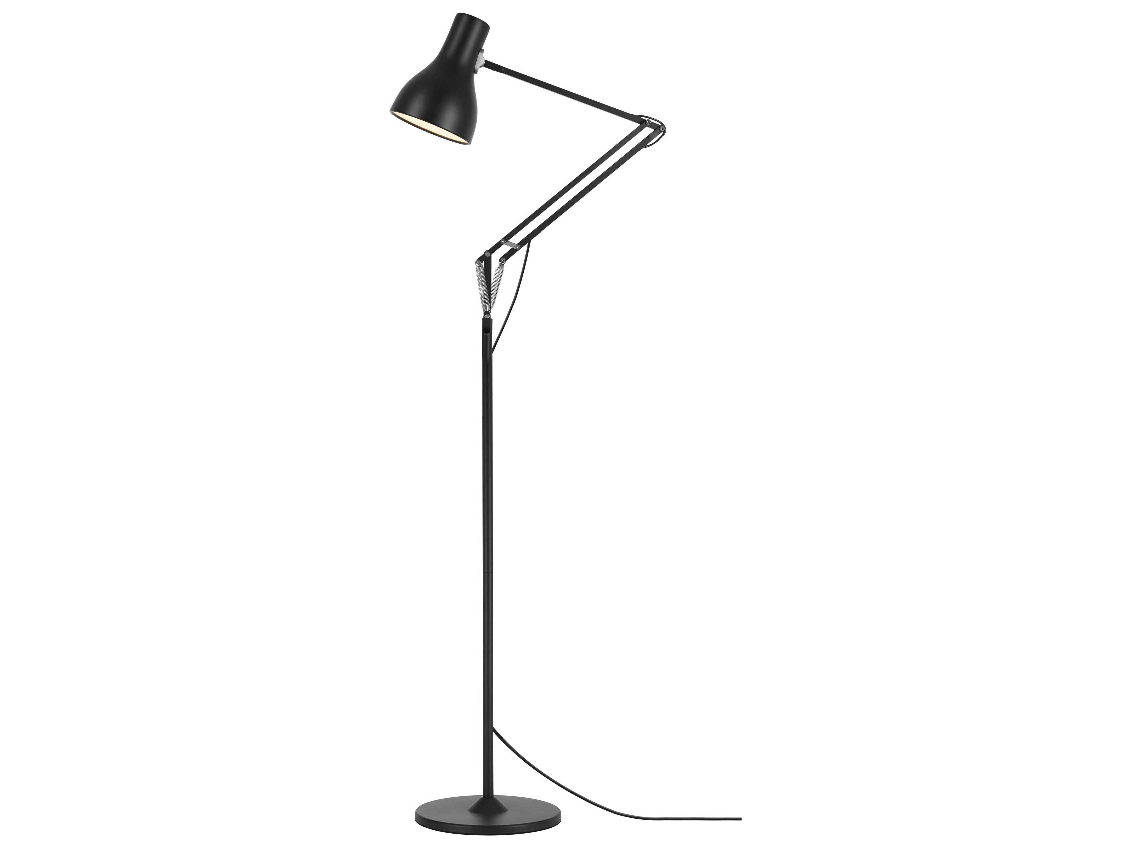 Anglepoise Type-75 Jet Black Floor Lamp