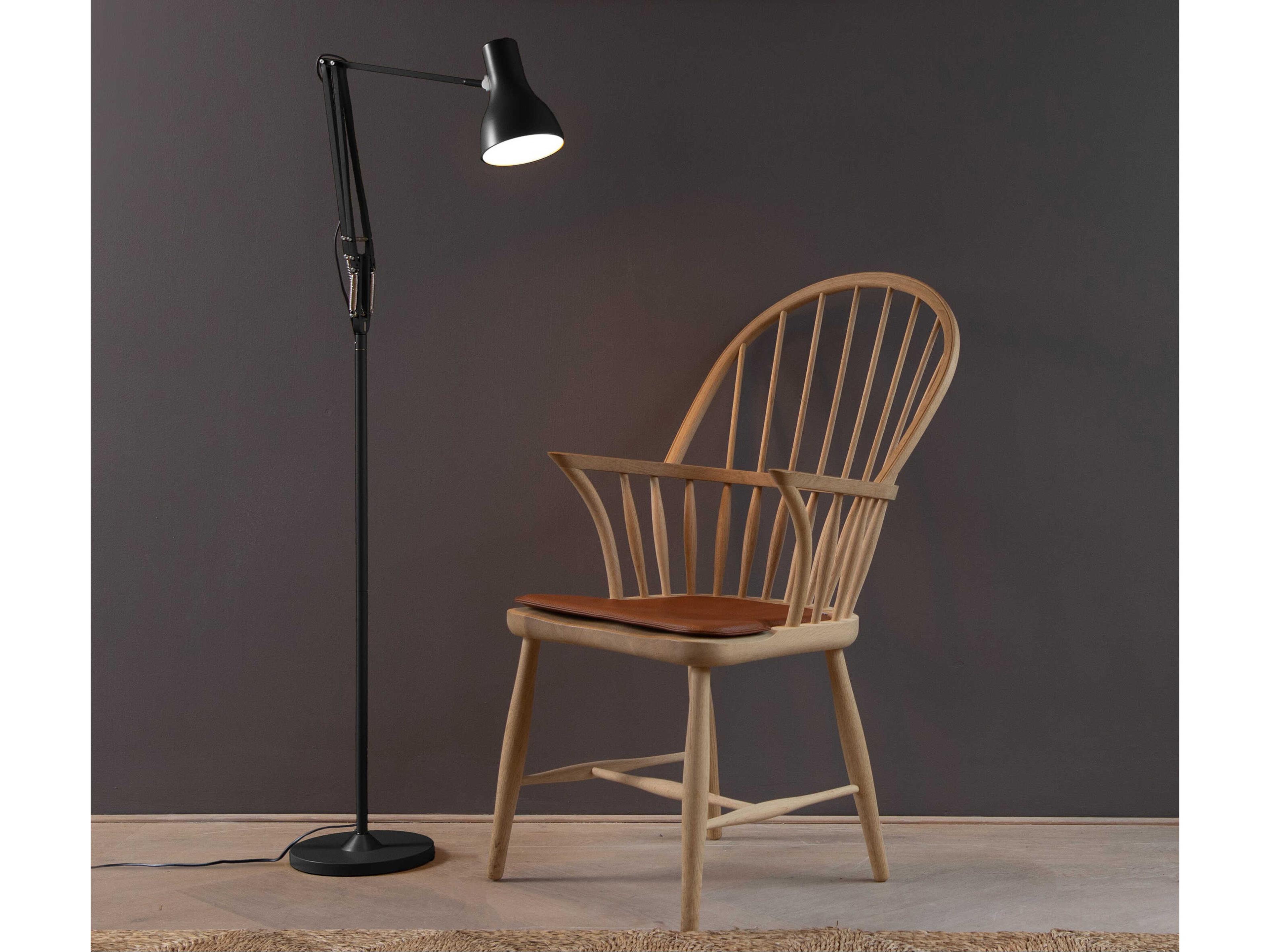 Anglepoise Type-75 Jet Black Floor Lamp