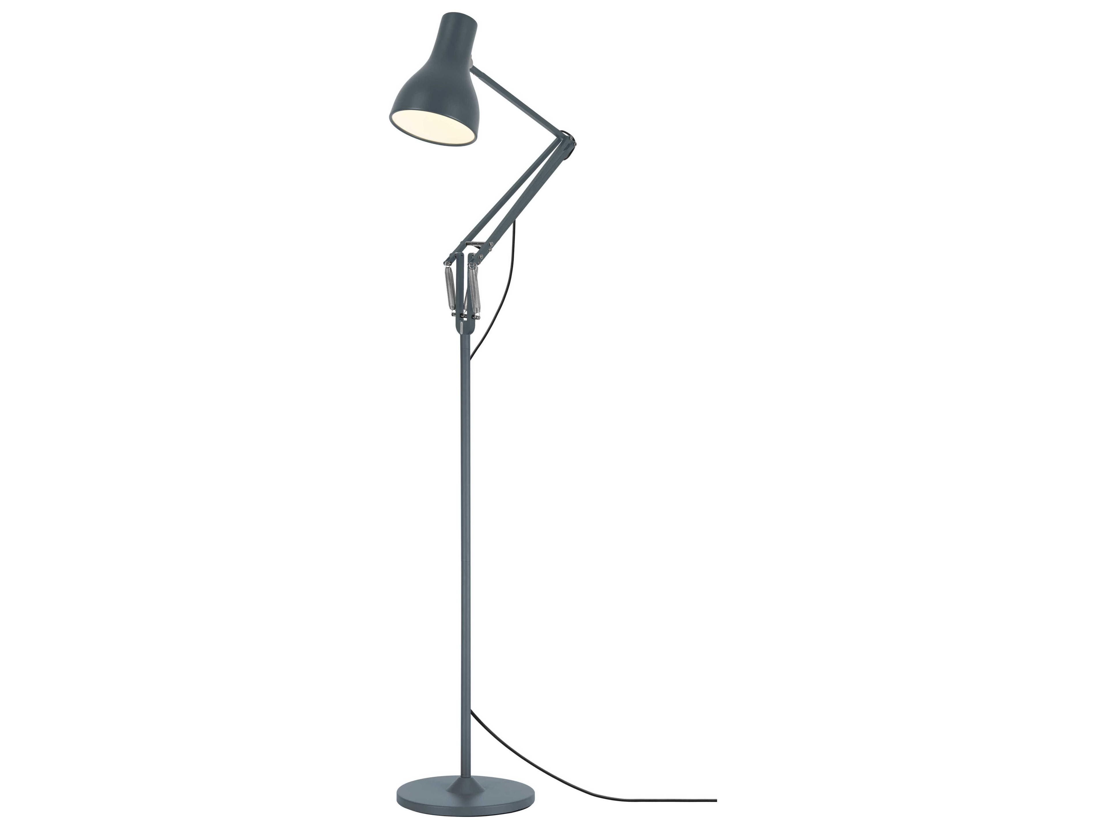 Type 75 Floor Lamp Slate Grey Modern LED