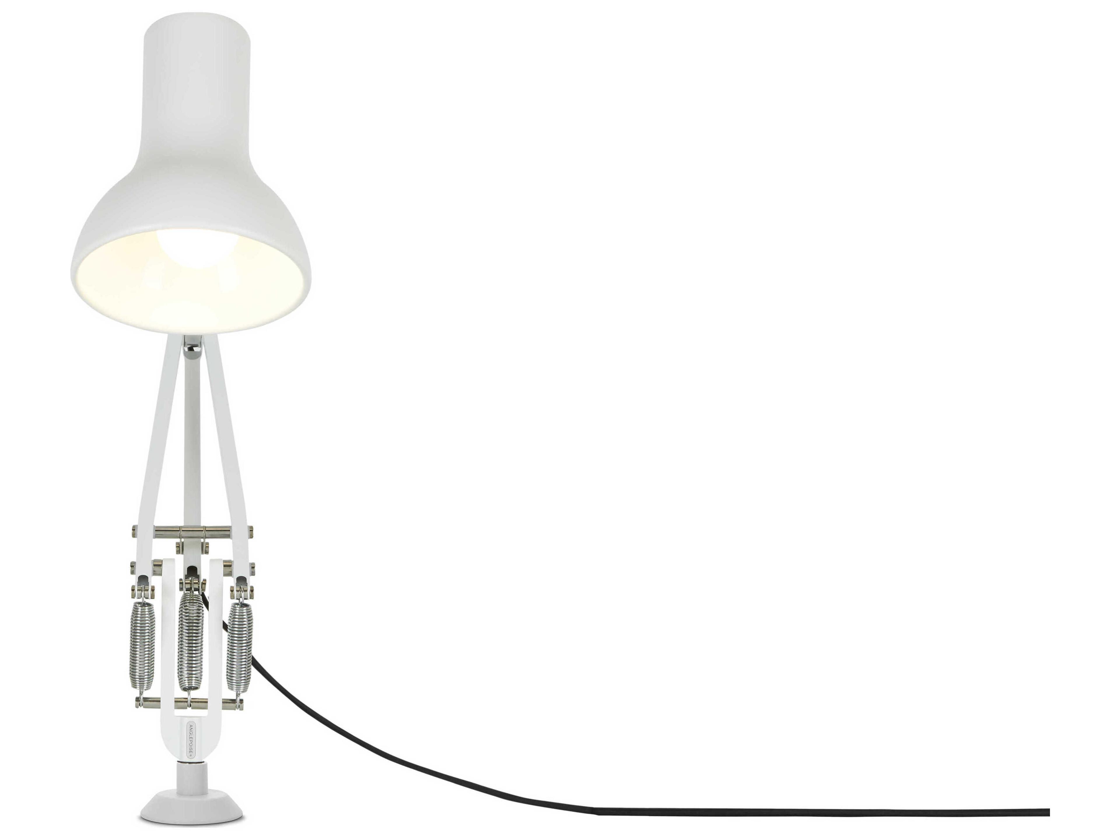 Anglepoise Type-75 Mini Alpine White Desk Lamp with Insert