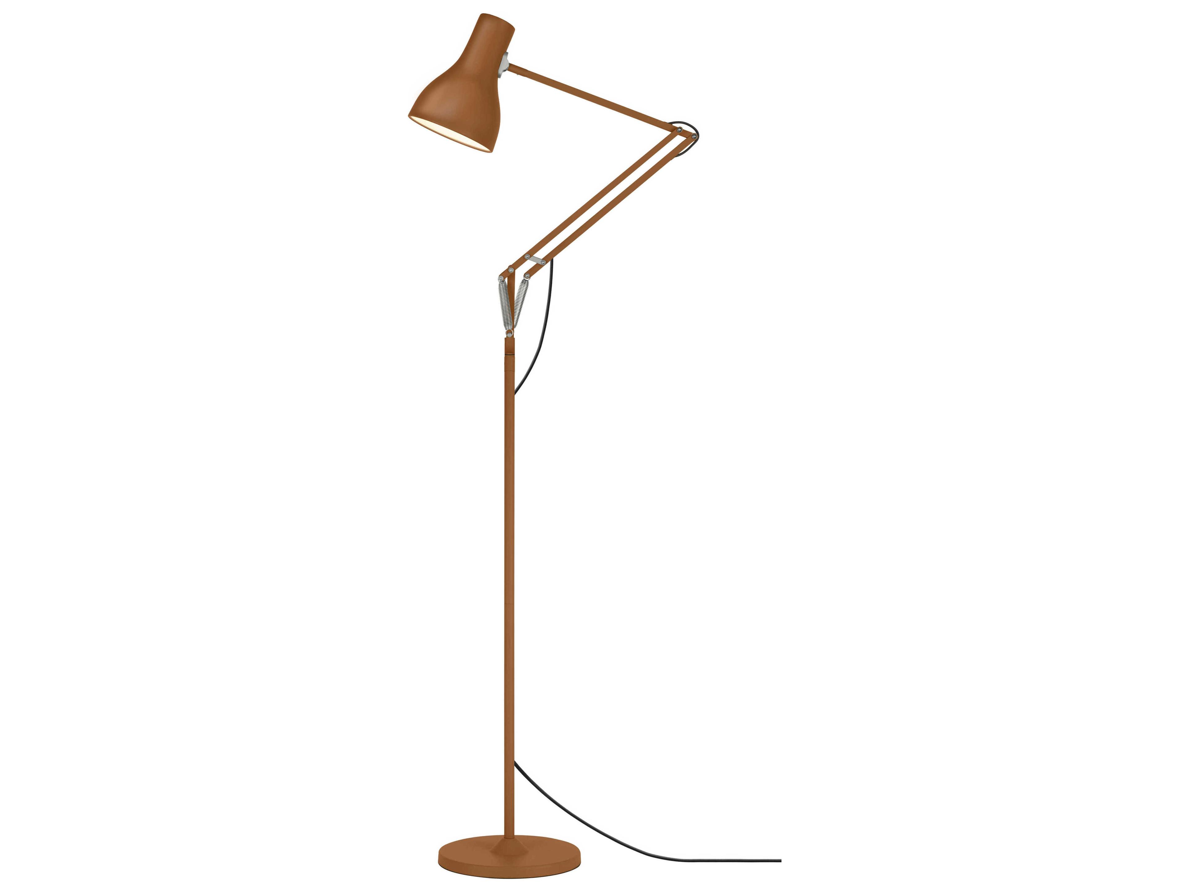Anglepoise Type-75 Margaret Howell Sienna Brown Floor Lamp