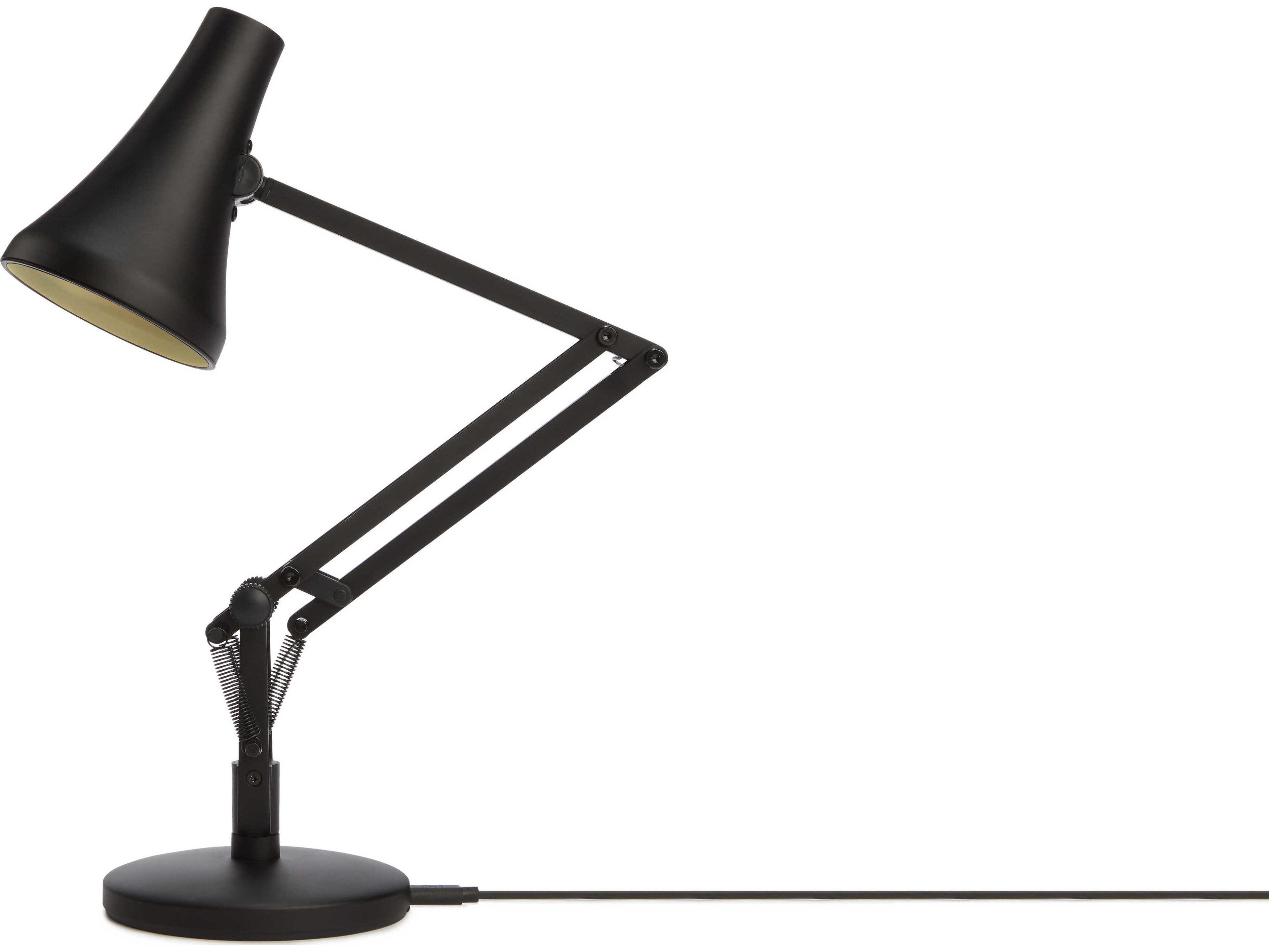 Anglepoise 90-Mini Carbon Black Desk Lamp