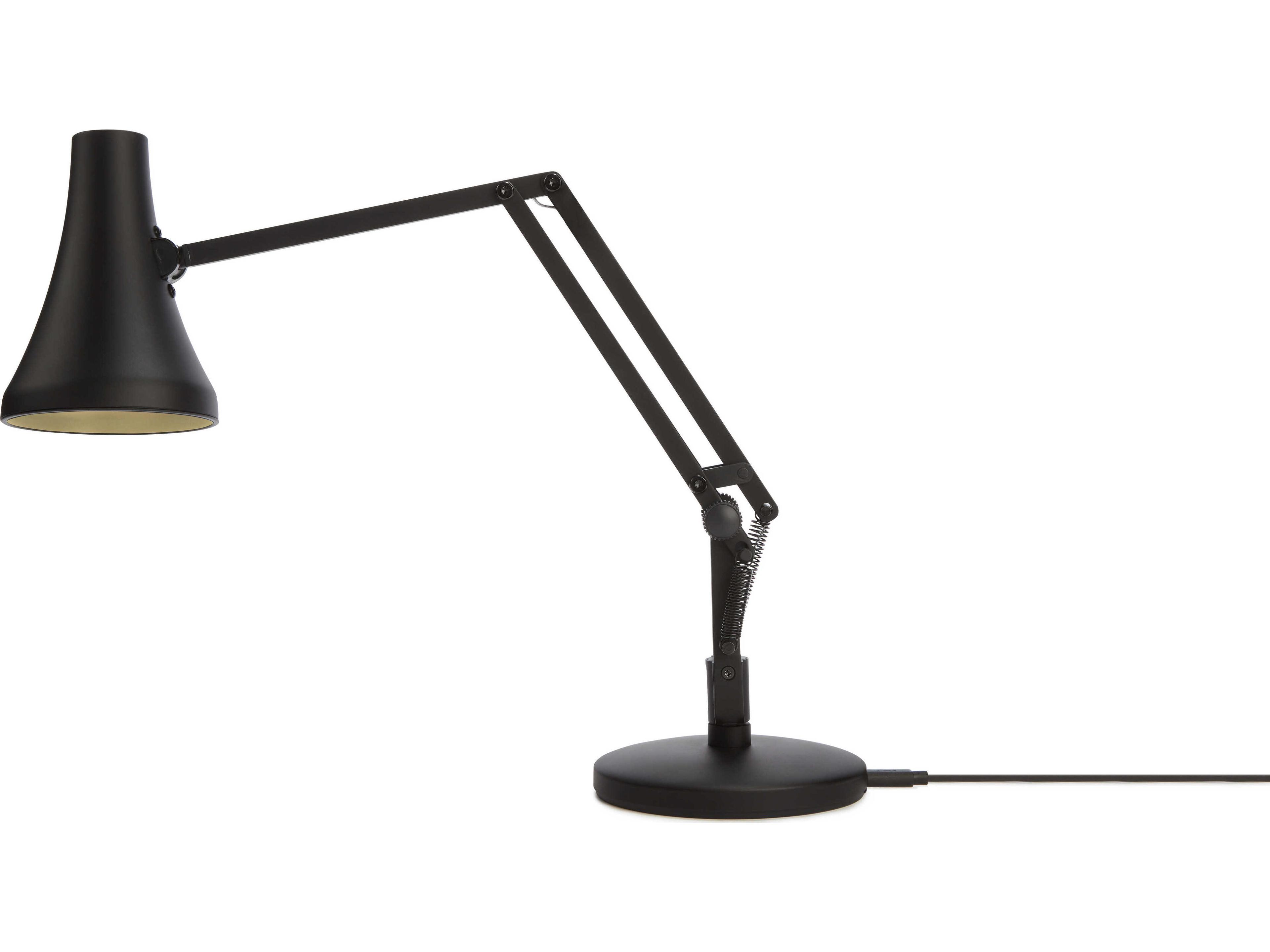 Anglepoise 90-Mini Carbon Black Desk Lamp
