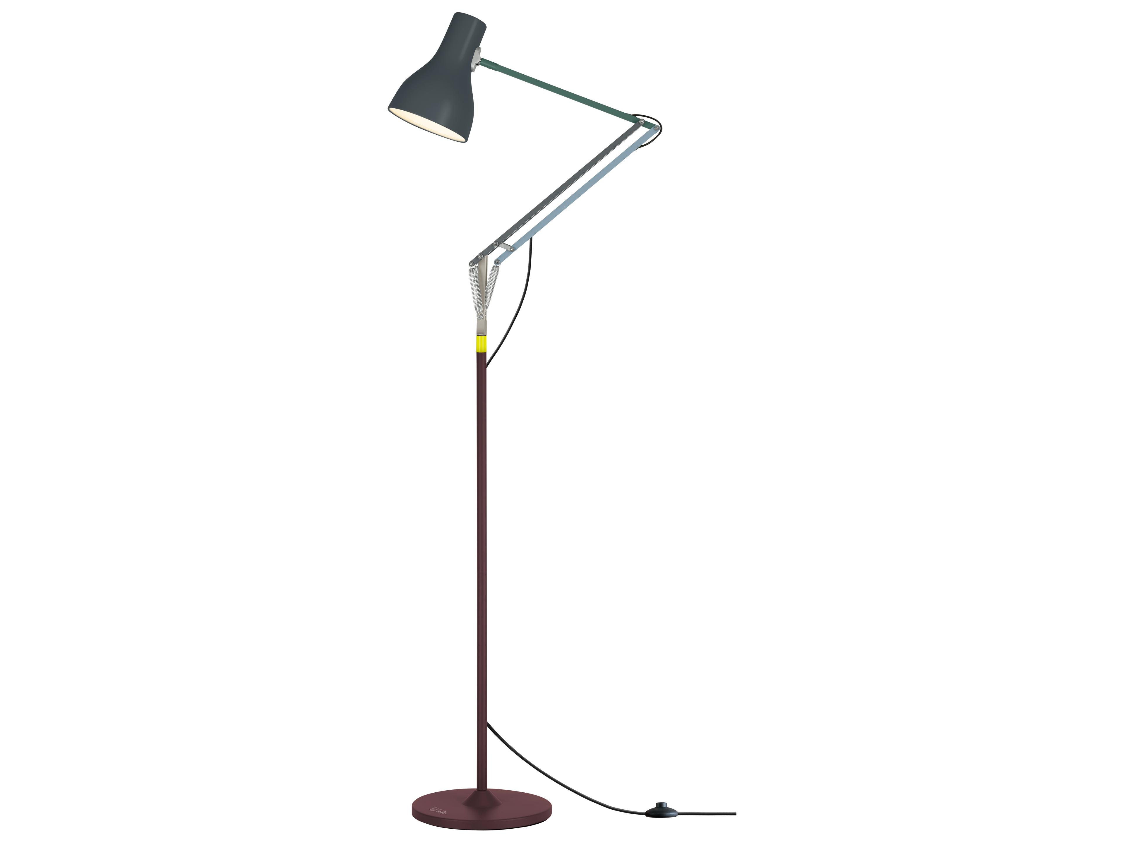 Anglepoise Type-75 Paul Smith Edition-4 Black Floor Lamp