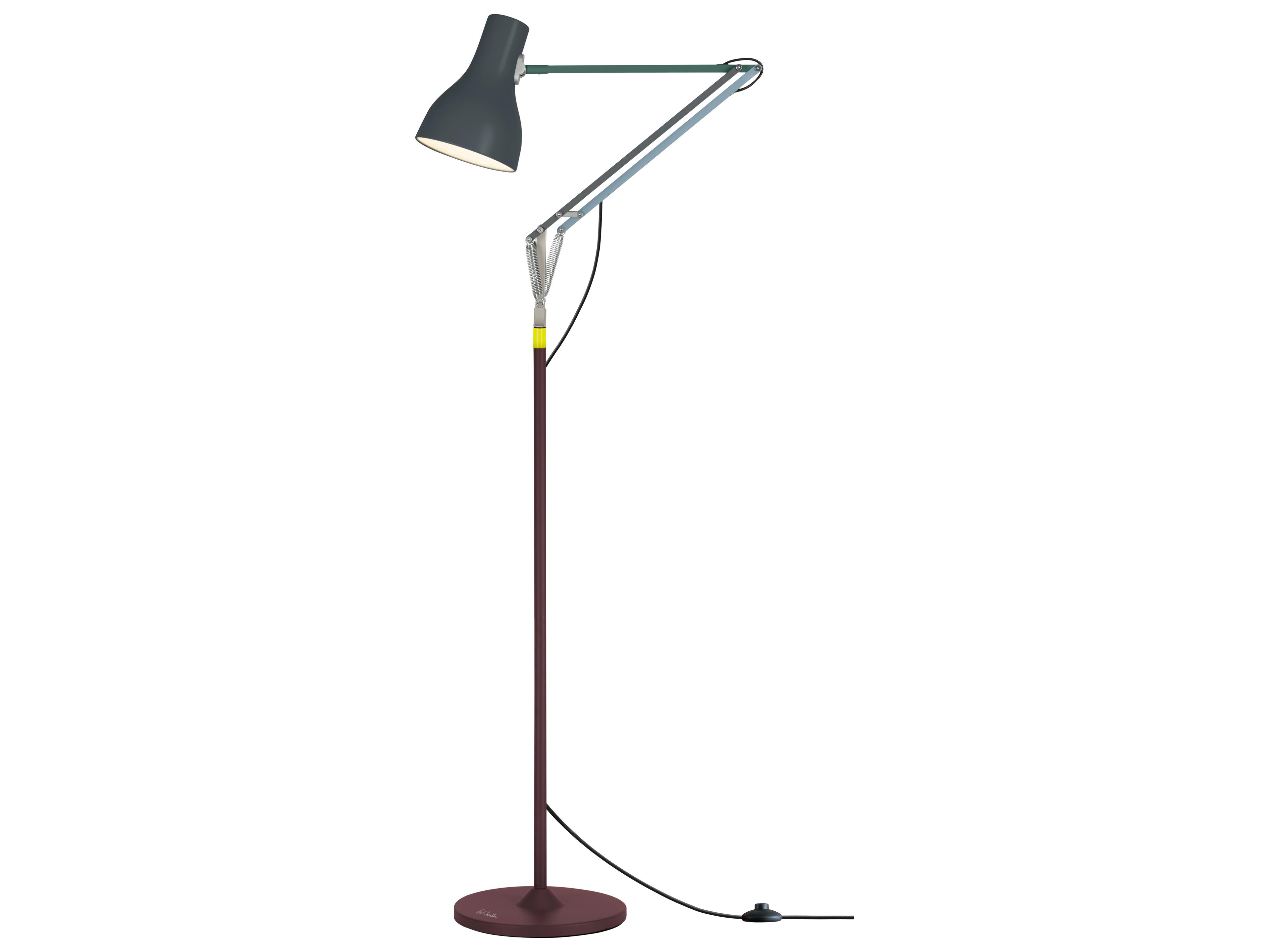 Anglepoise Type-75 Paul Smith Edition-4 Black Floor Lamp