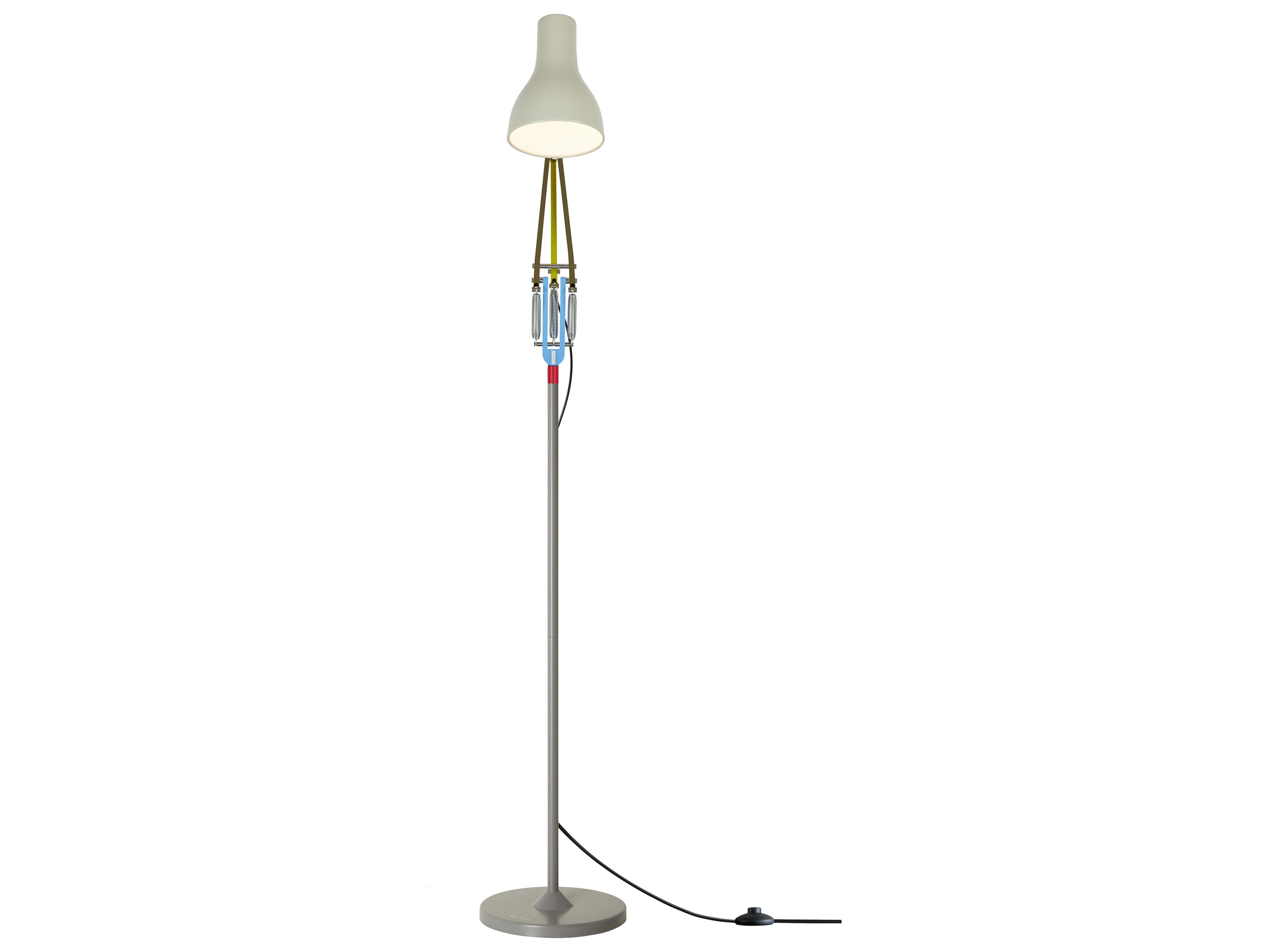 Anglepoise Type-75 Paul Smith Edition-1 White Floor Lamp