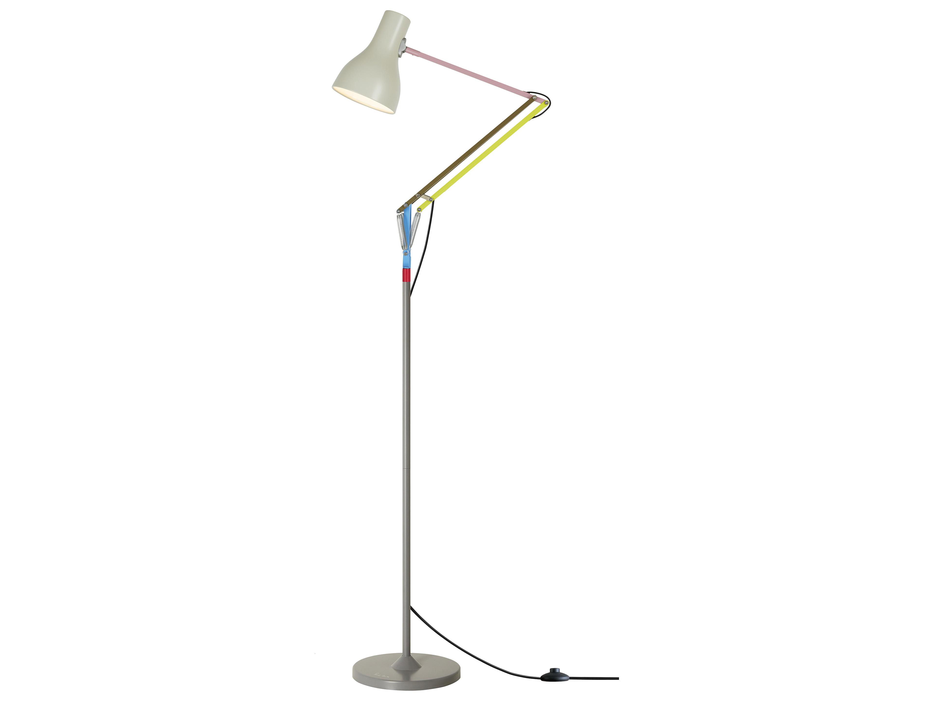 Anglepoise Type-75 Paul Smith Edition-1 White Floor Lamp