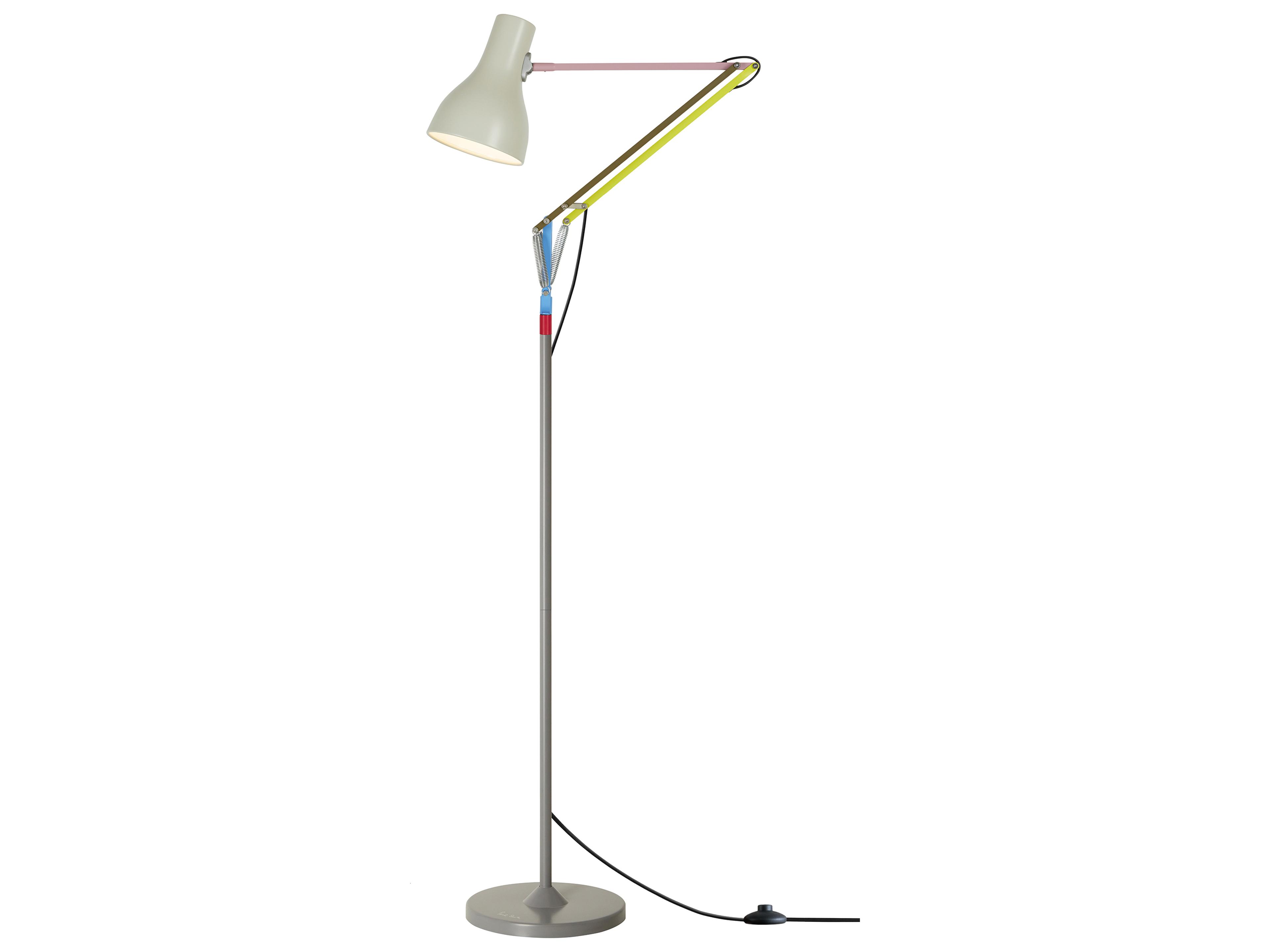 Anglepoise Type-75 Paul Smith Edition-1 White Floor Lamp
