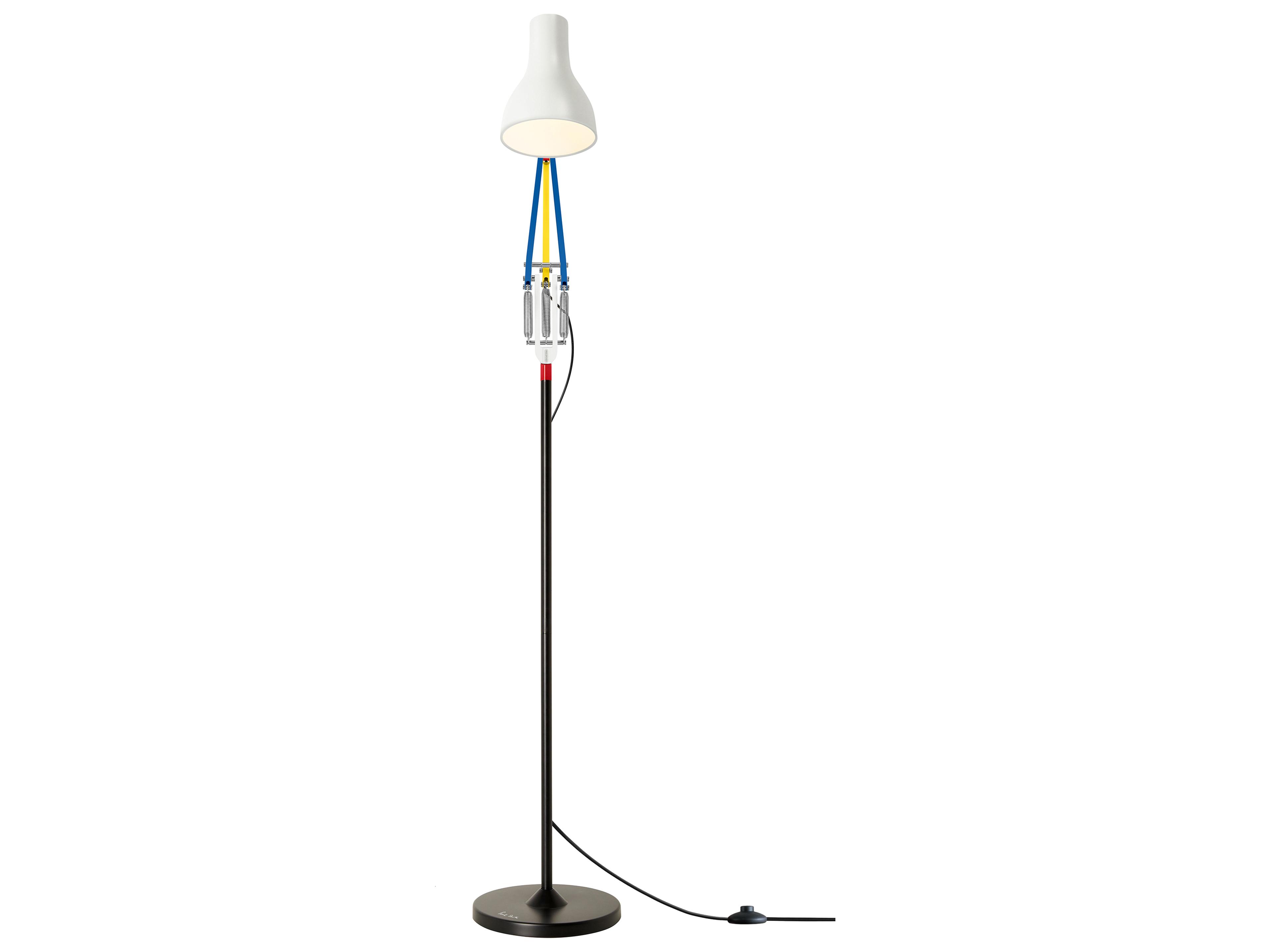 Anglepoise Type-75 Paul Smith Edition-3 White Floor Lamp