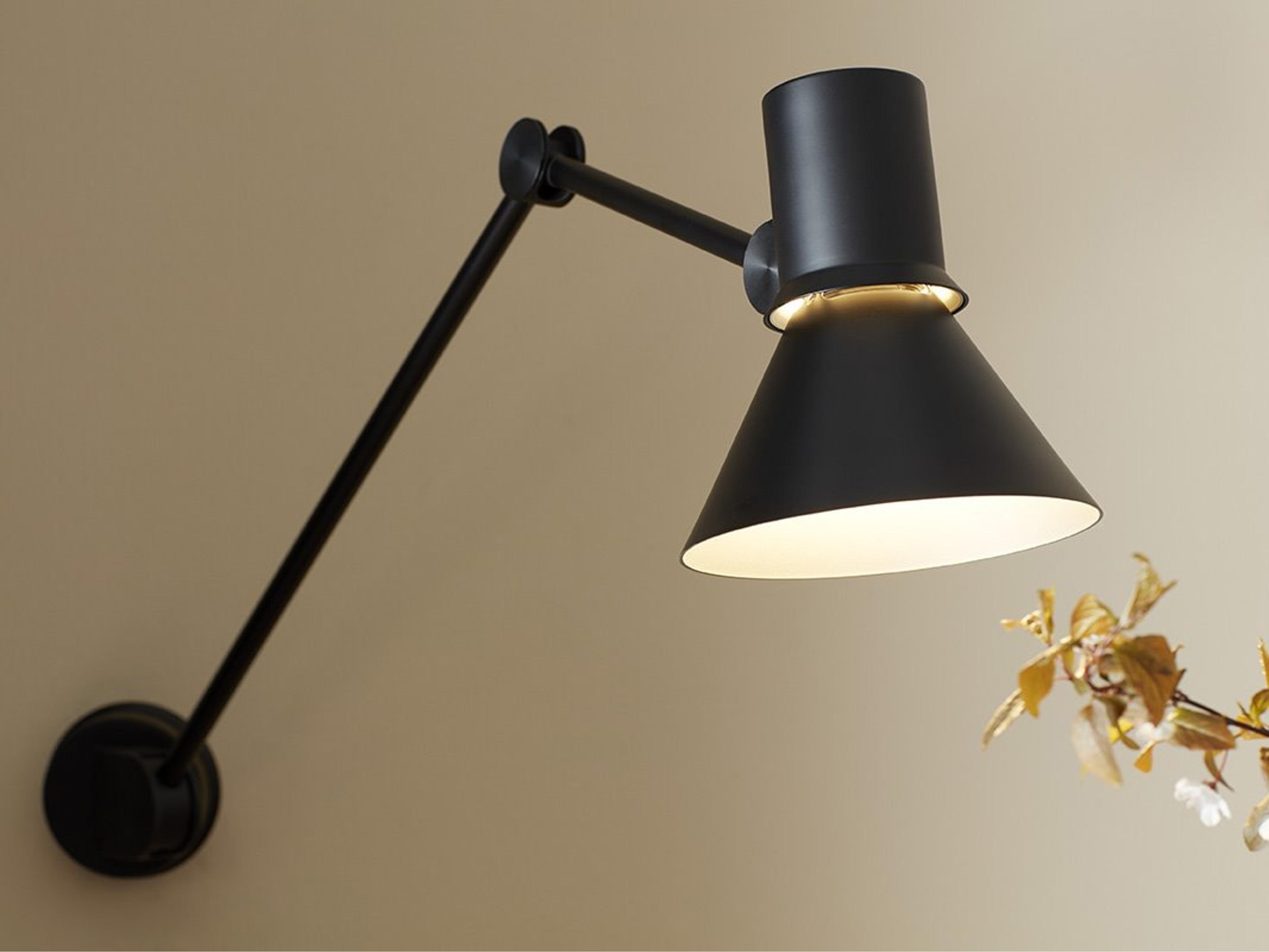 Anglepoise Type-80 1-Light Matte Black Swing Wall Sconce