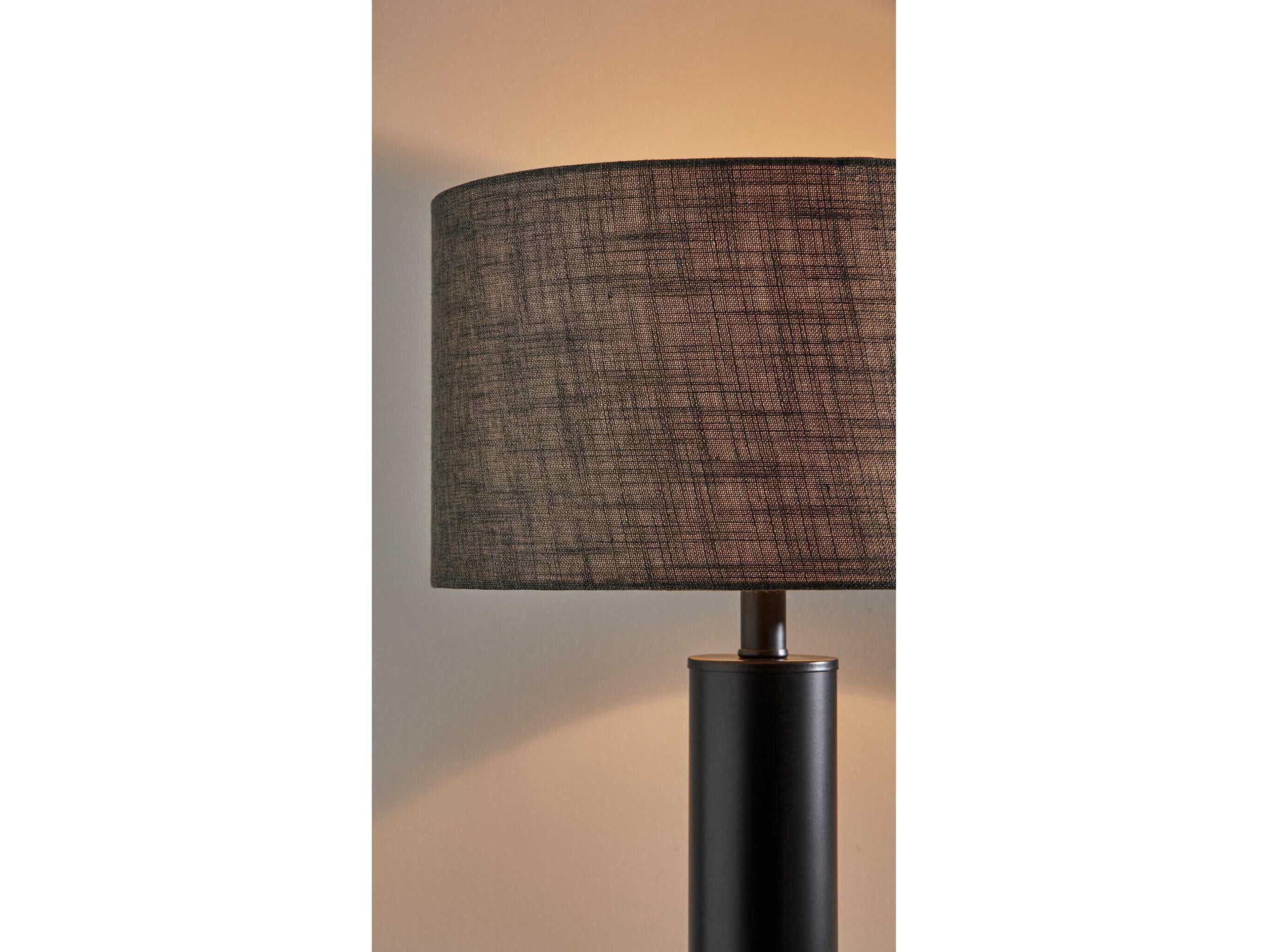 Adesso Ezra Black Buffet Lamp