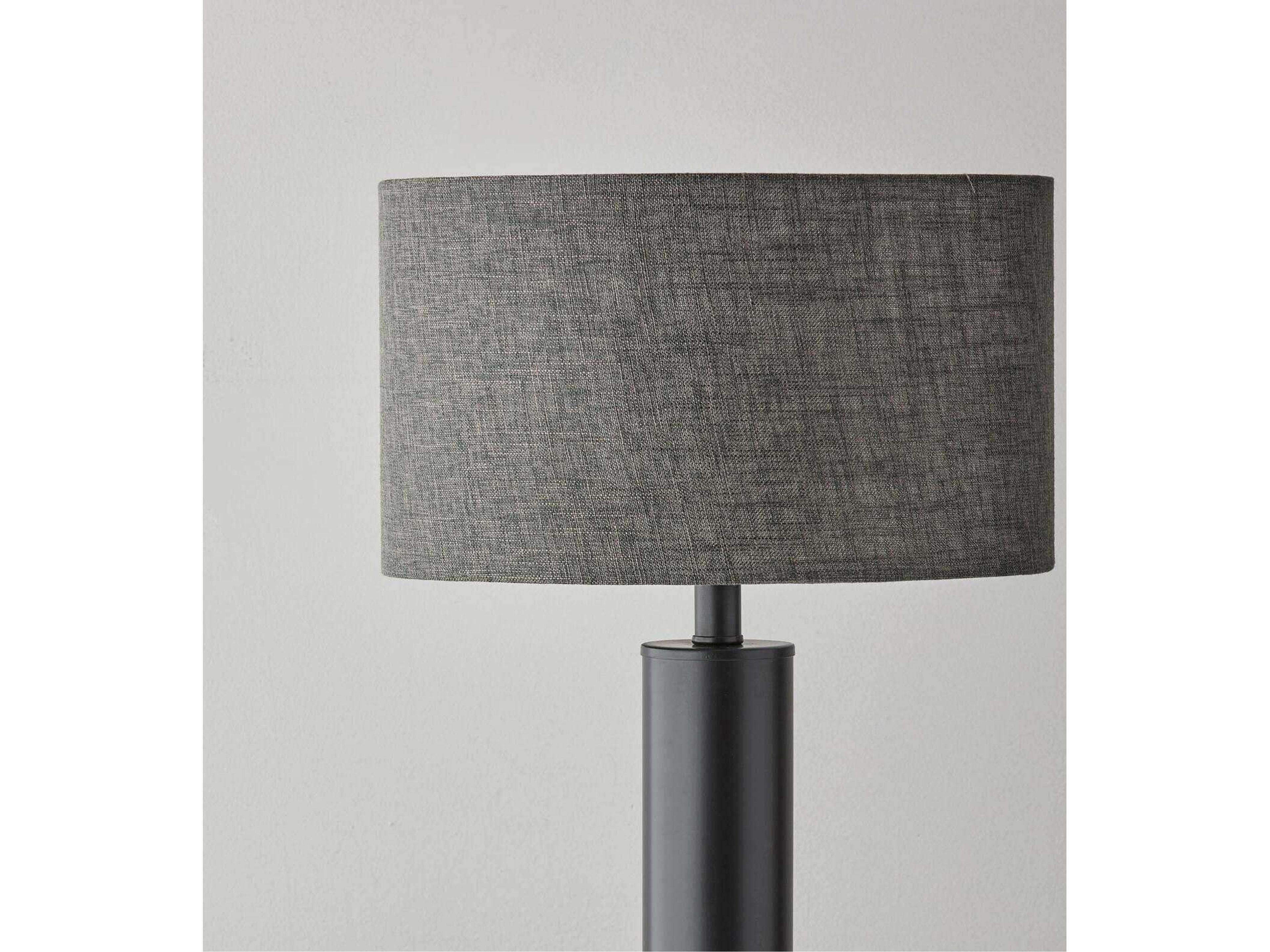 Adesso Ezra Black Buffet Lamp