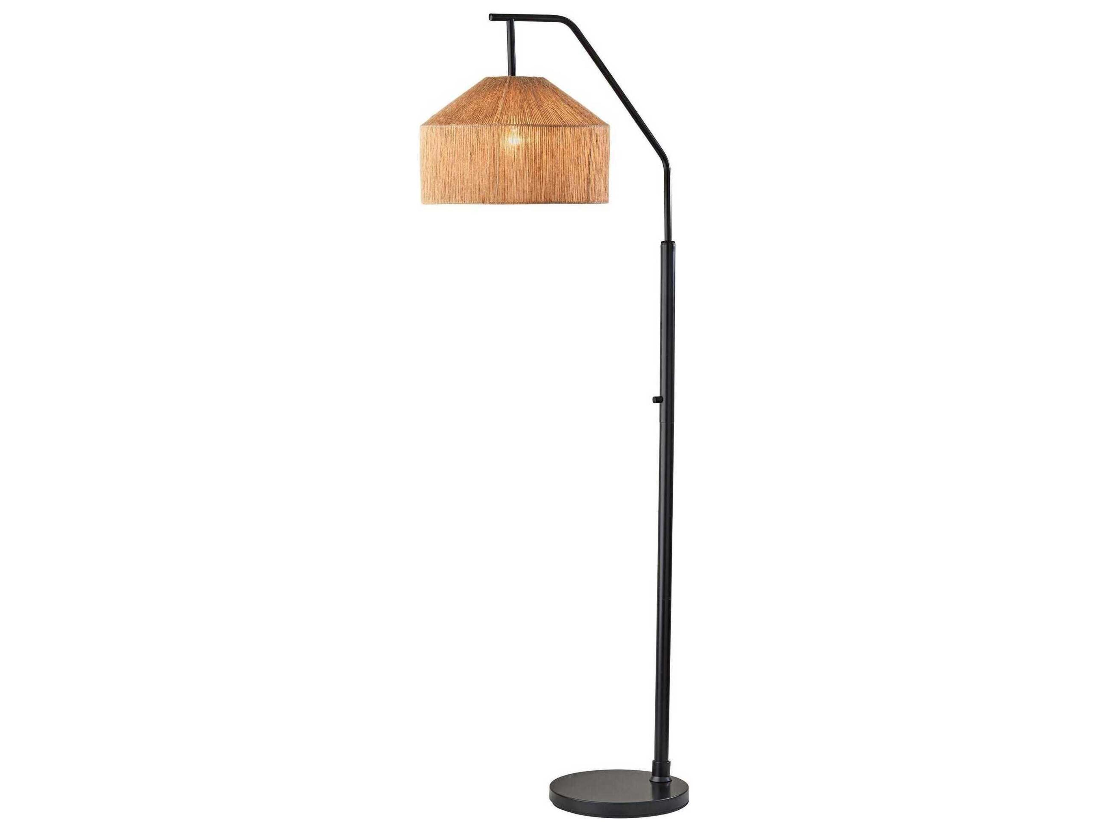 Amalfi Floor Lamp with Rope Shade