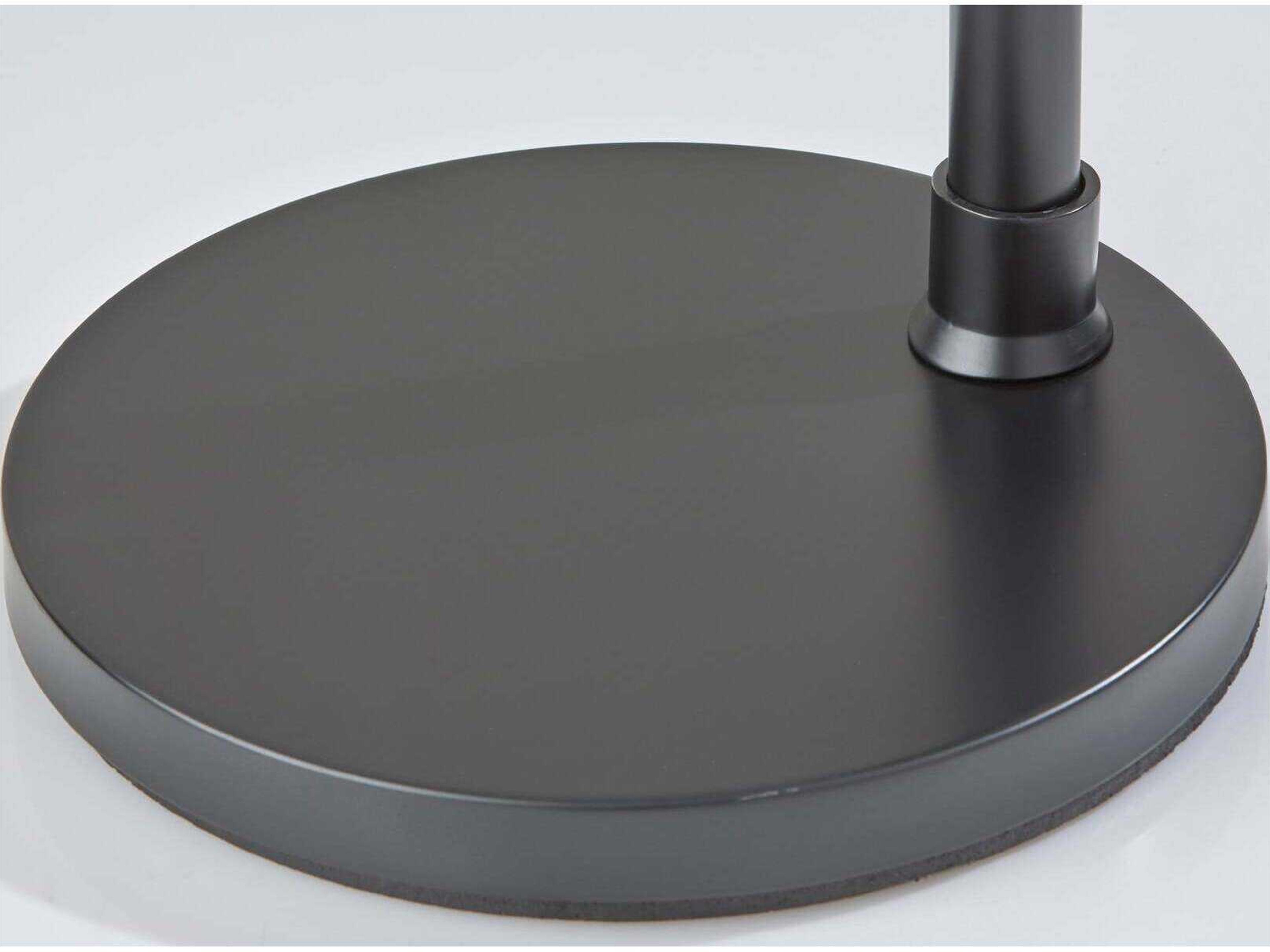 Adesso Amalfi Black Floor Lamp