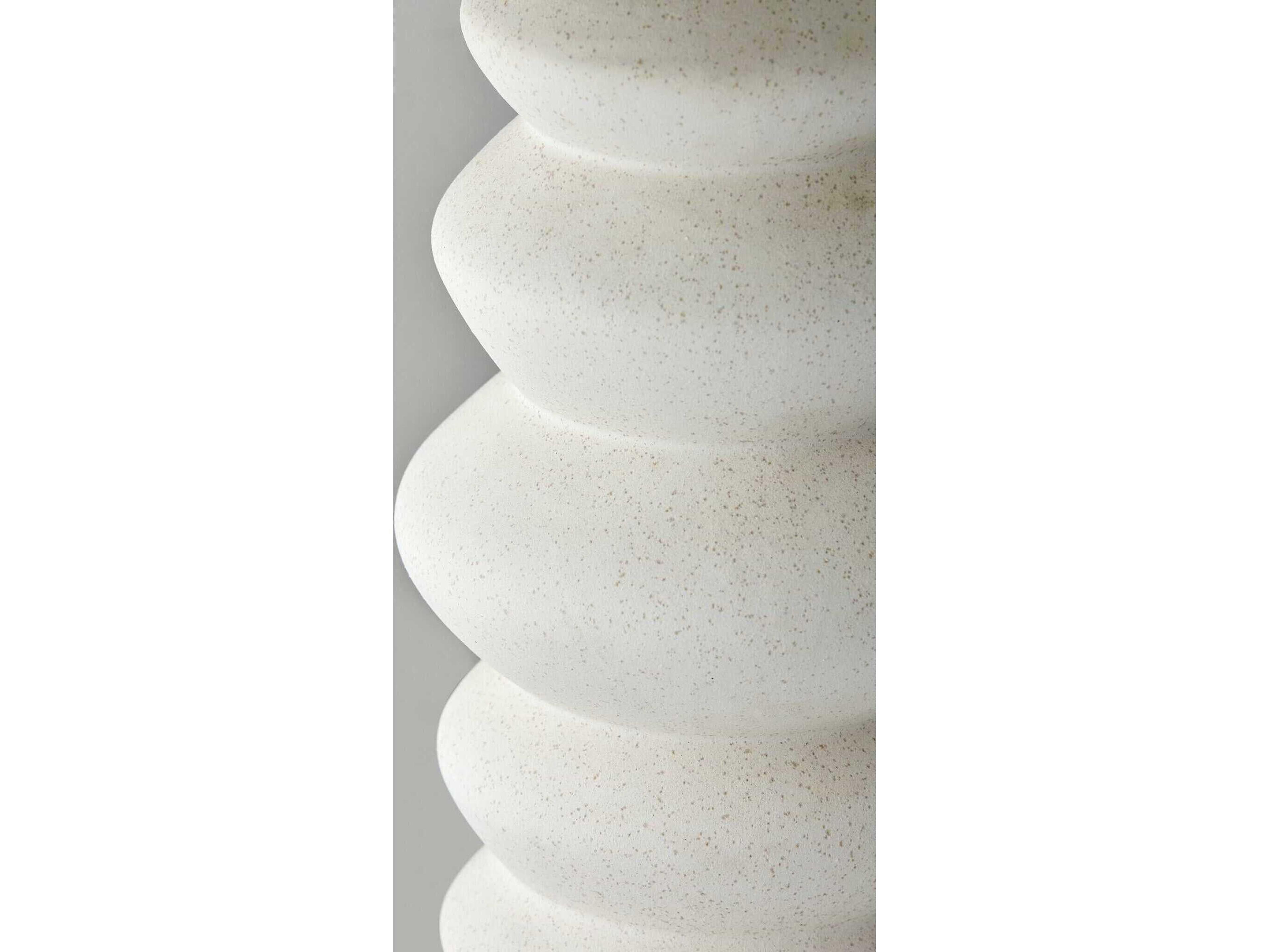 Adesso Marcey Taupe Textured Fabric Off White Buffet Lamp