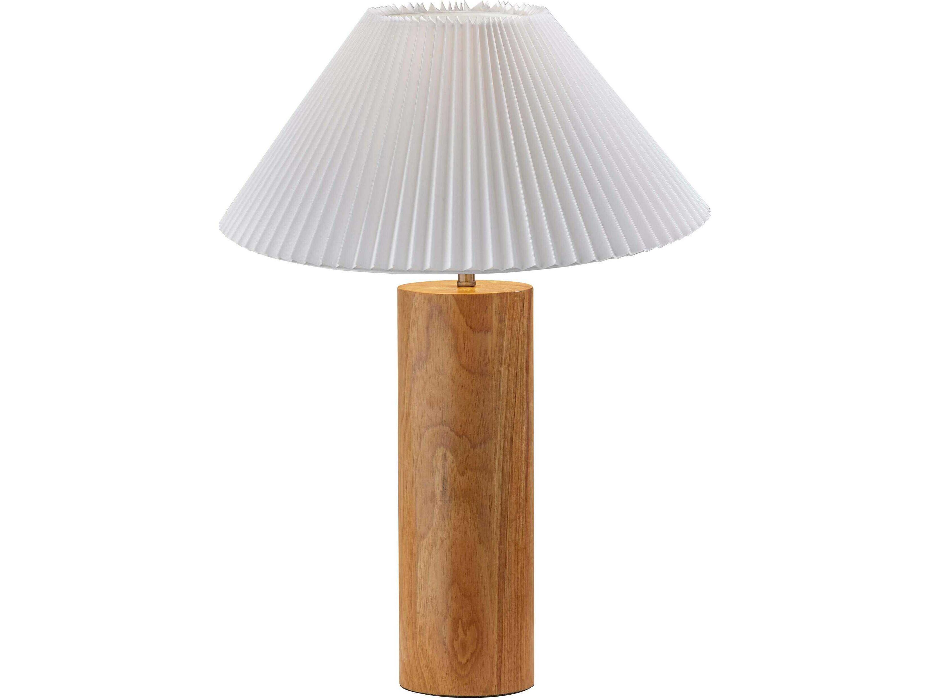 Marta Table Lamp in Natural Wood