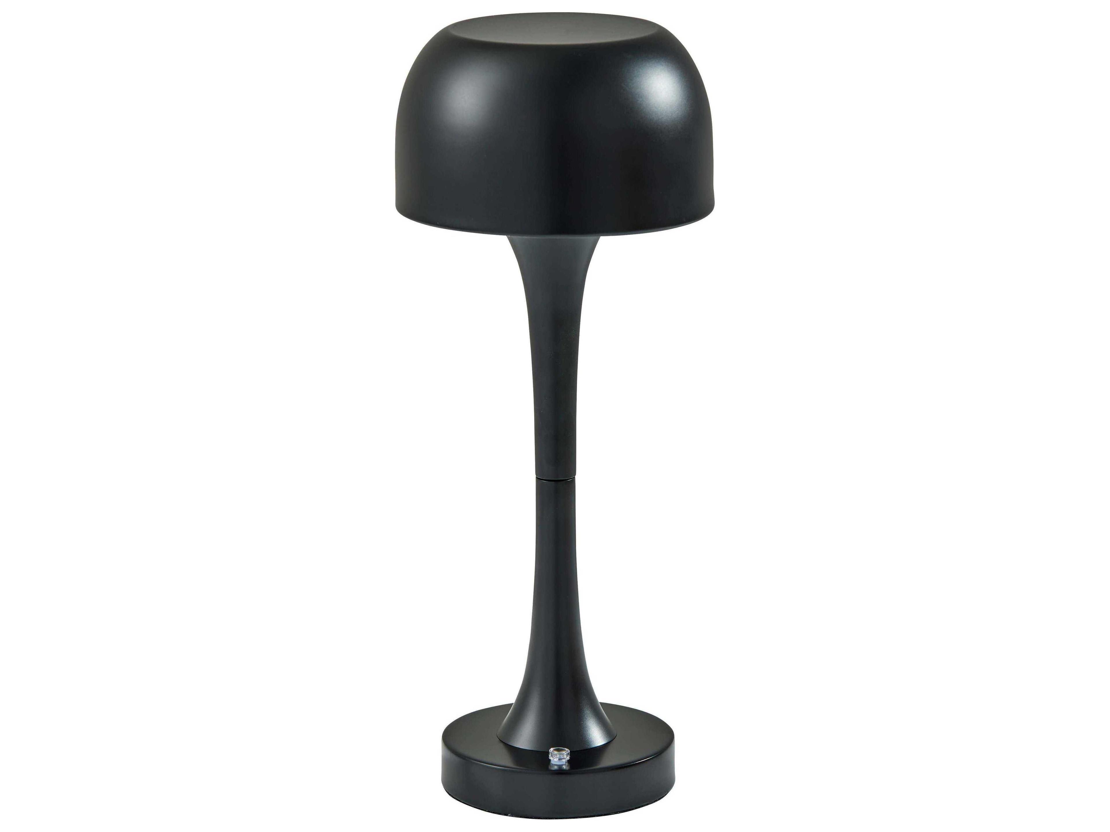 Jimmy Portable LED Table Lamp Cordless Black