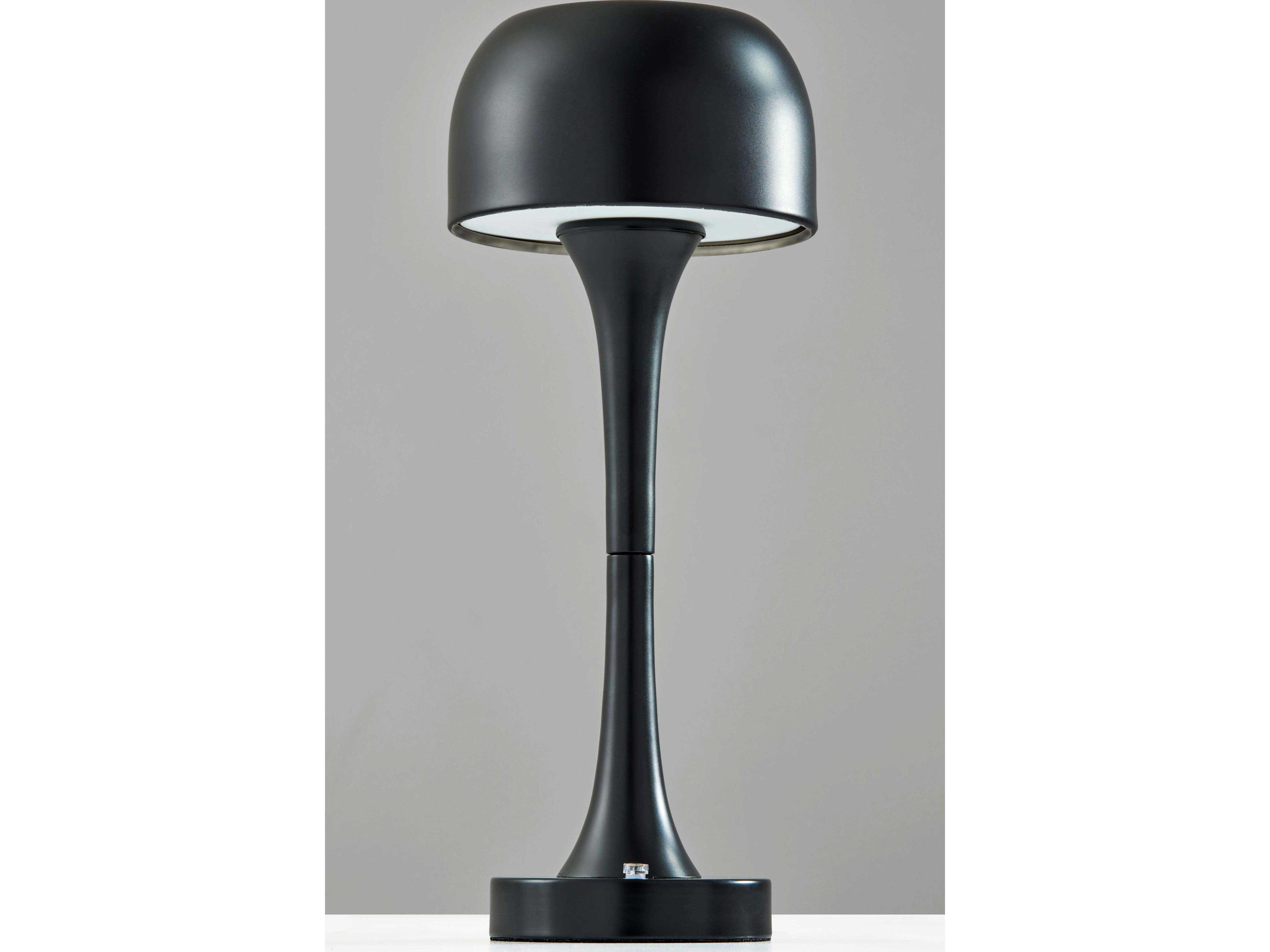 Adesso Jimmy Black Metal Table Lamp