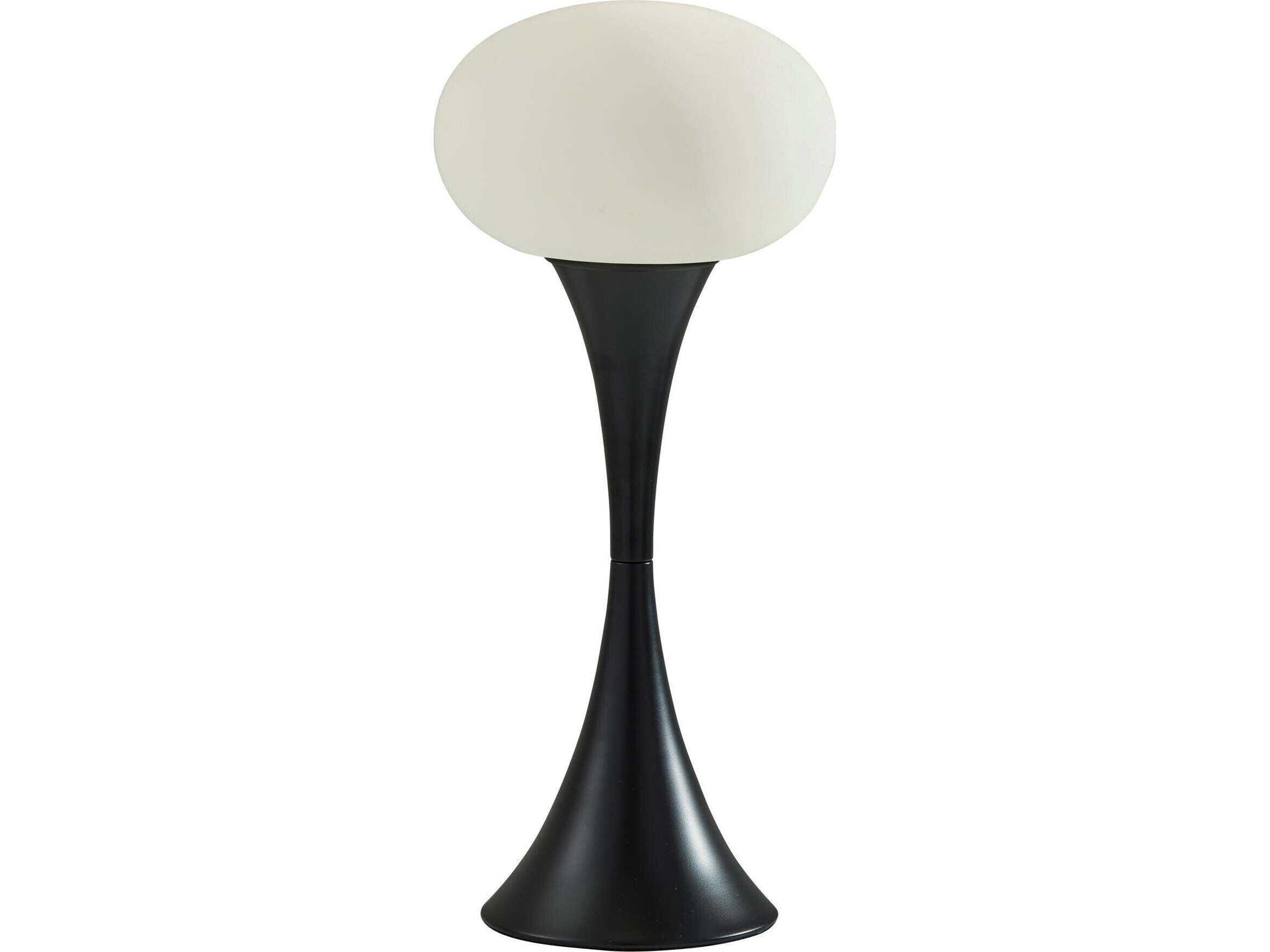 Otis Table Lamp in Black with Touch Switch