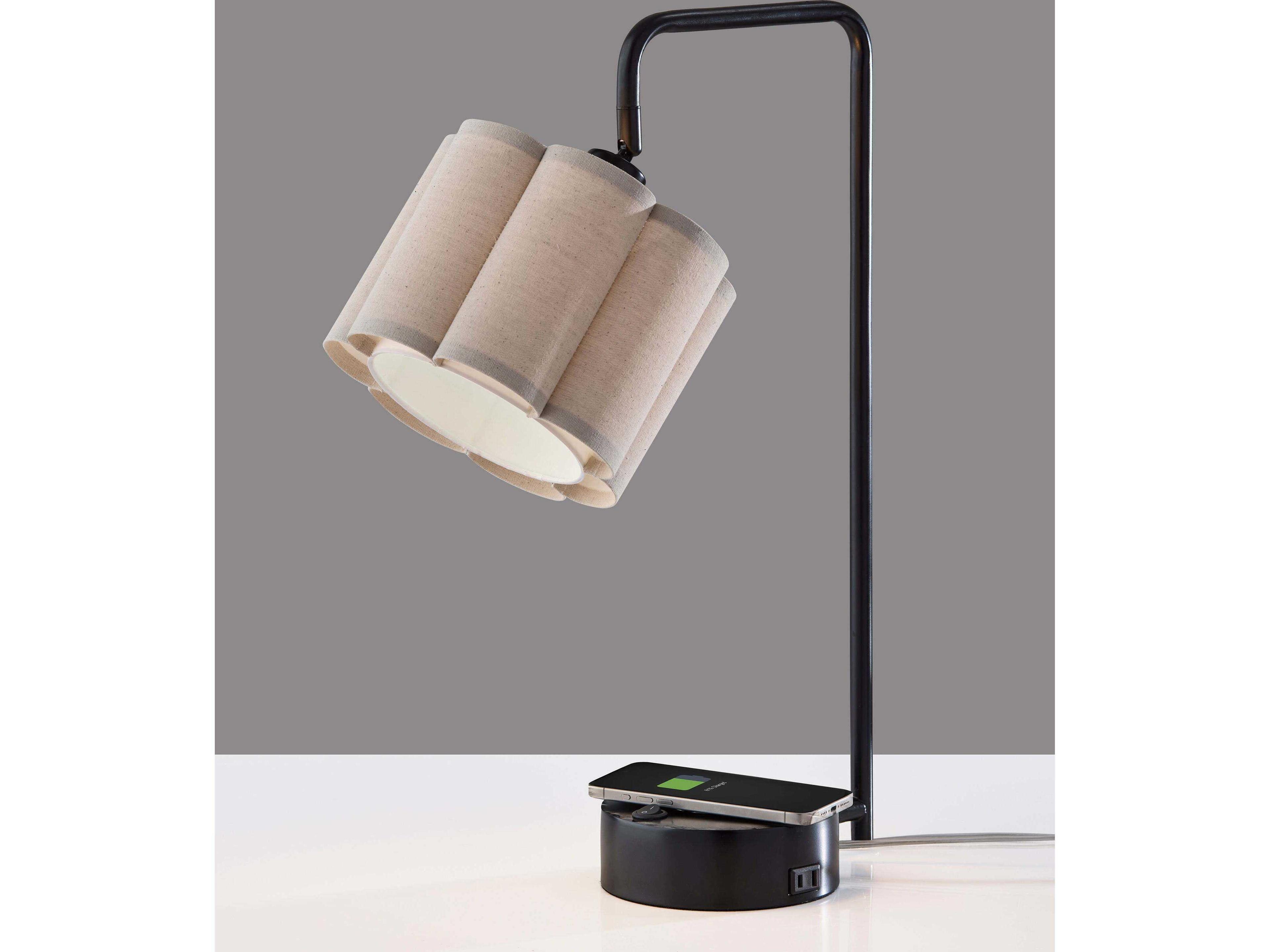 Adesso Dover Black Desk Lamp