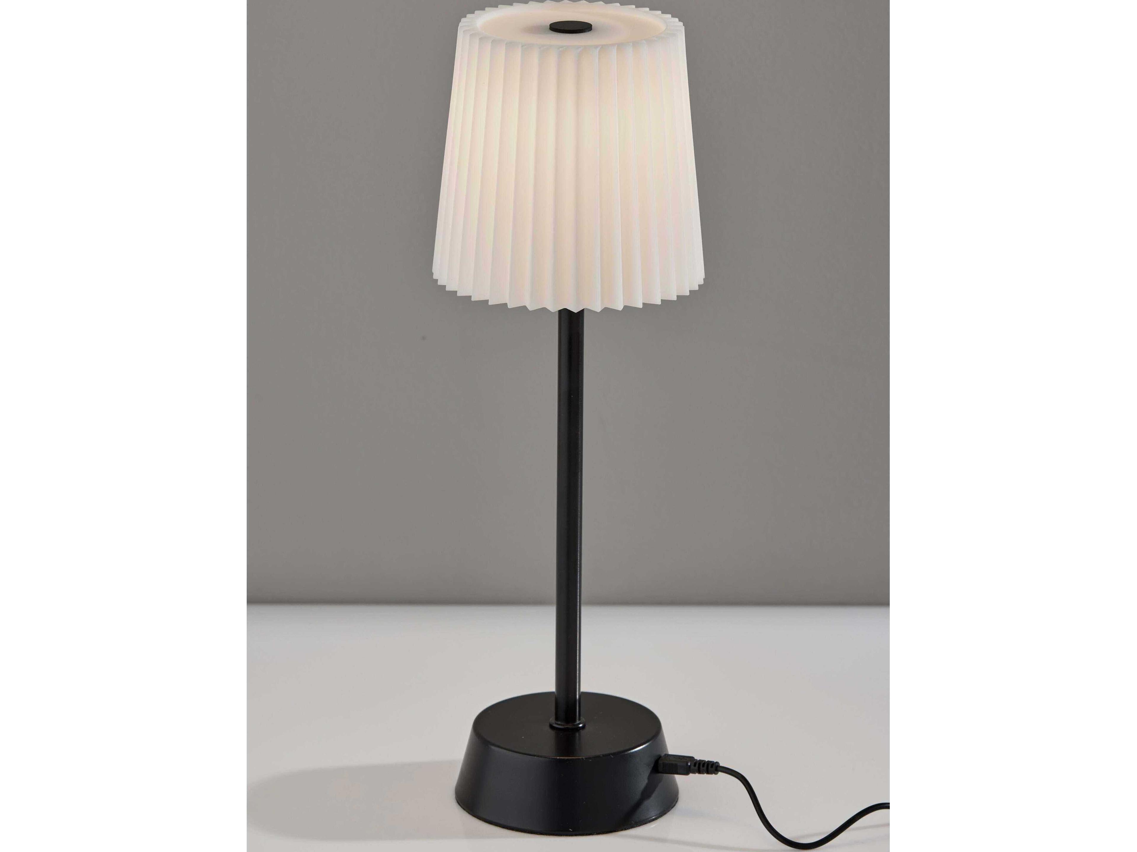 Adesso Bobby Black Table Lamp