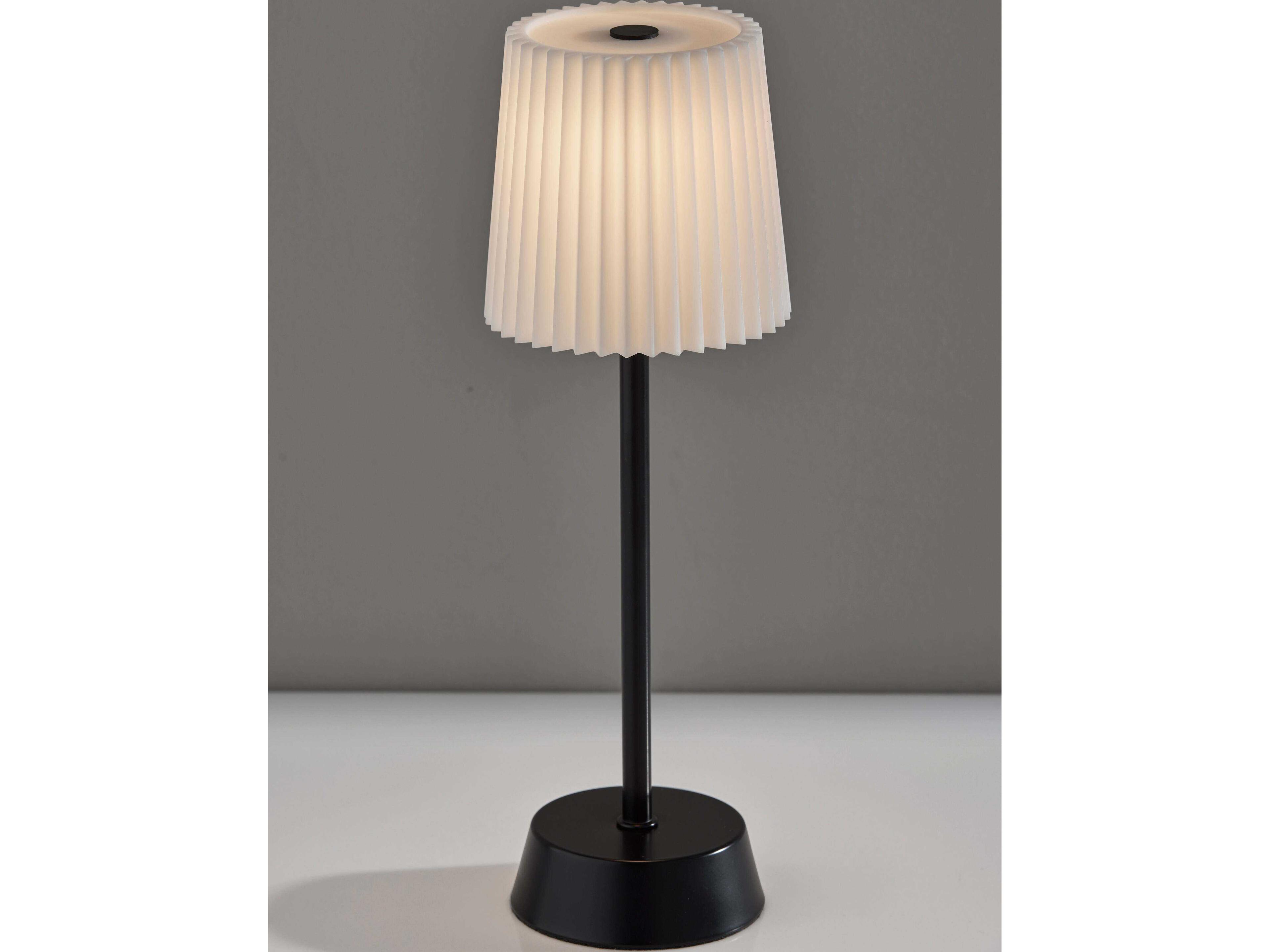 Adesso Bobby Black Table Lamp