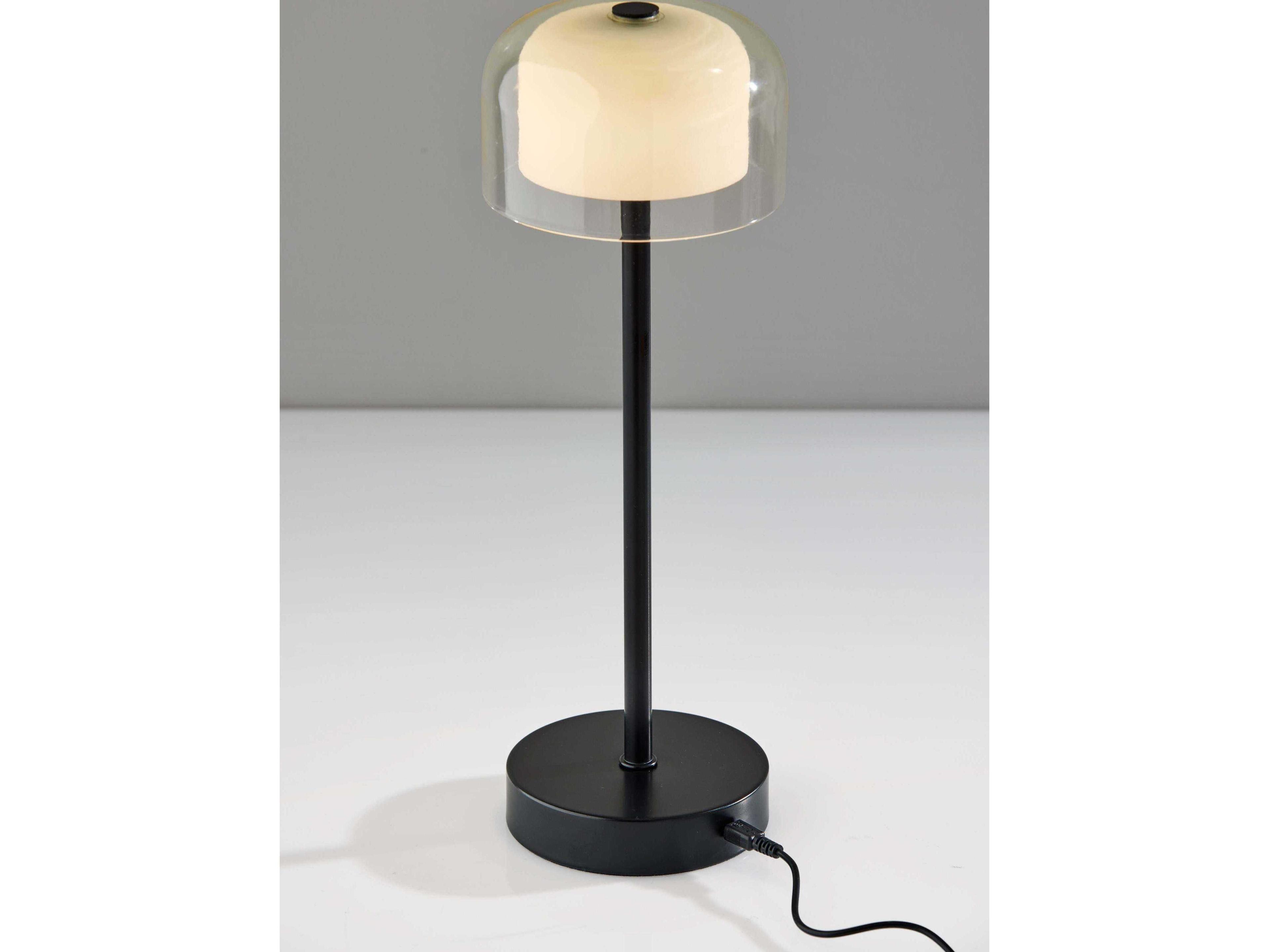 Adesso Benji Black Table Lamp