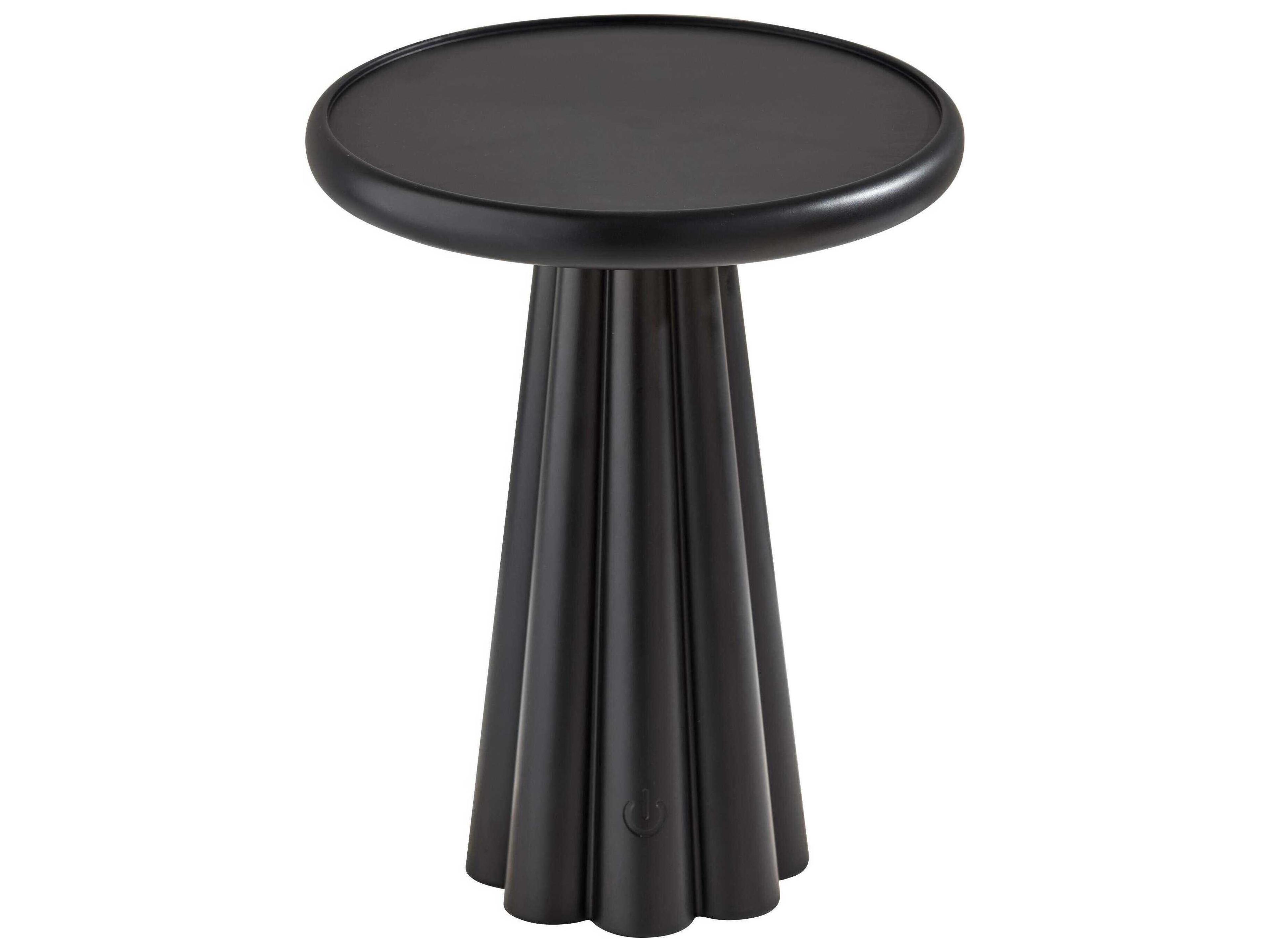 Mattie Cordless LED Table Lamp in Black