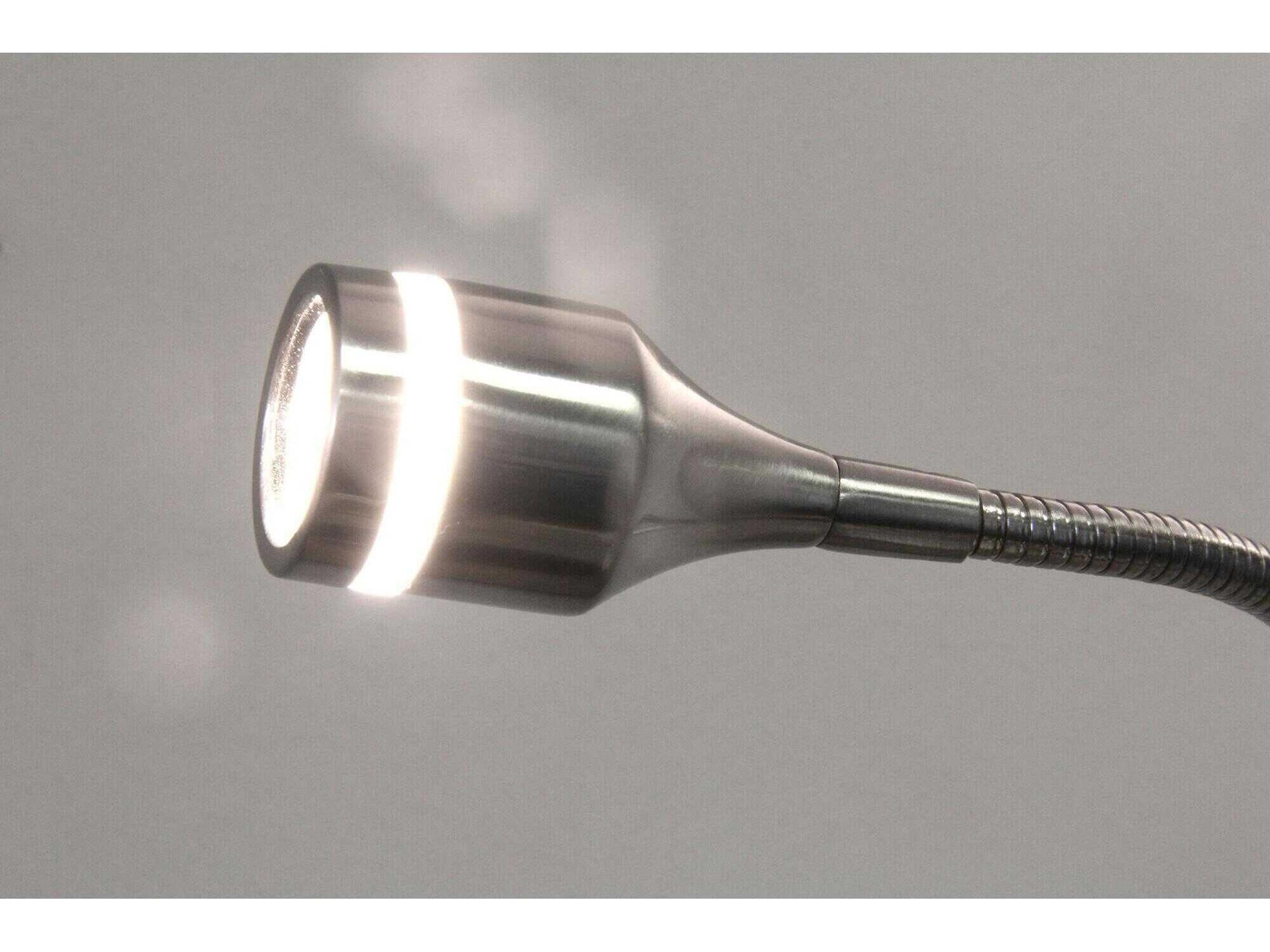 Adesso Prospect Brushed Steel Desk Lamp