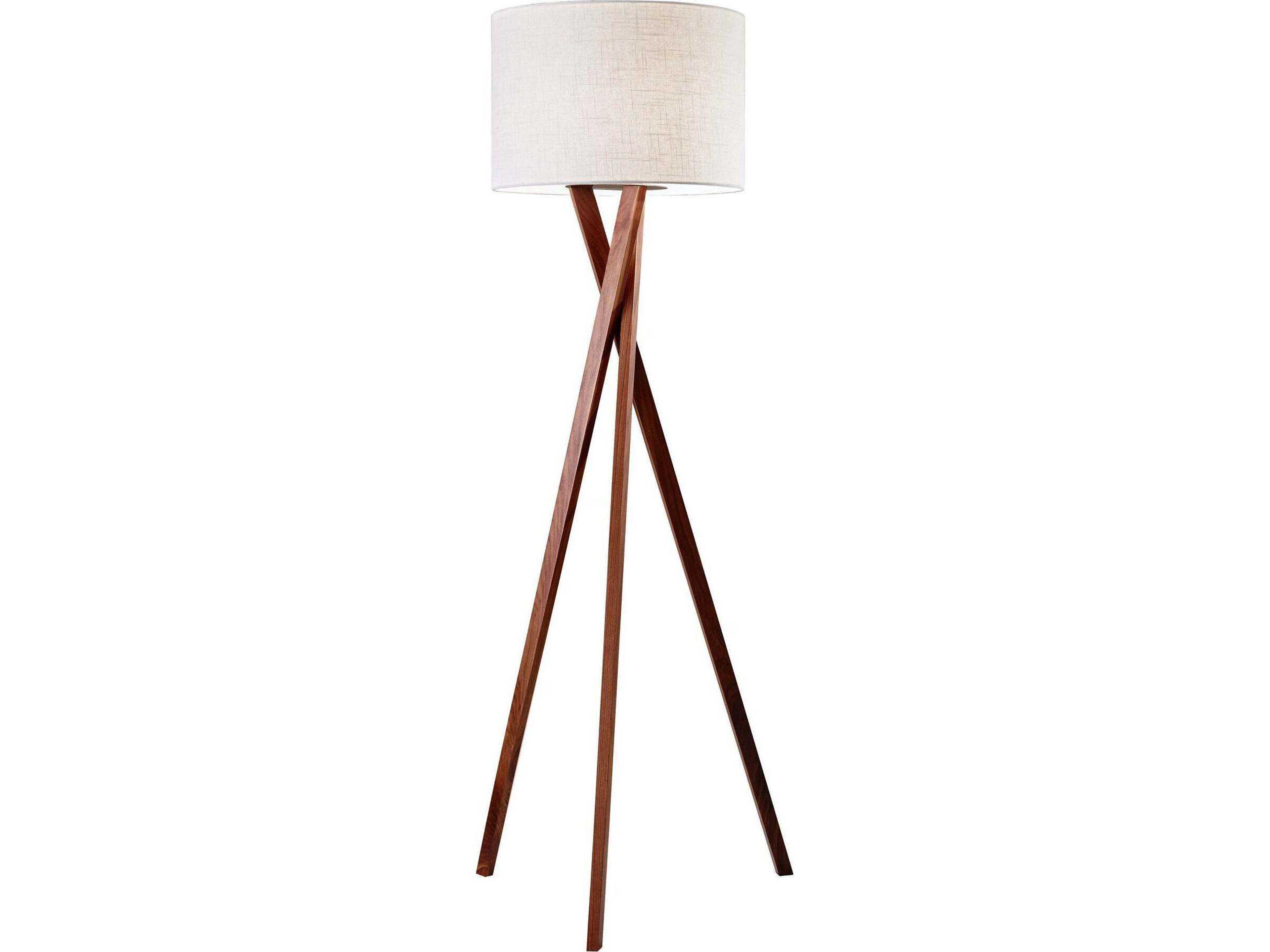 Brooklyn Floor Lamp in Walnut