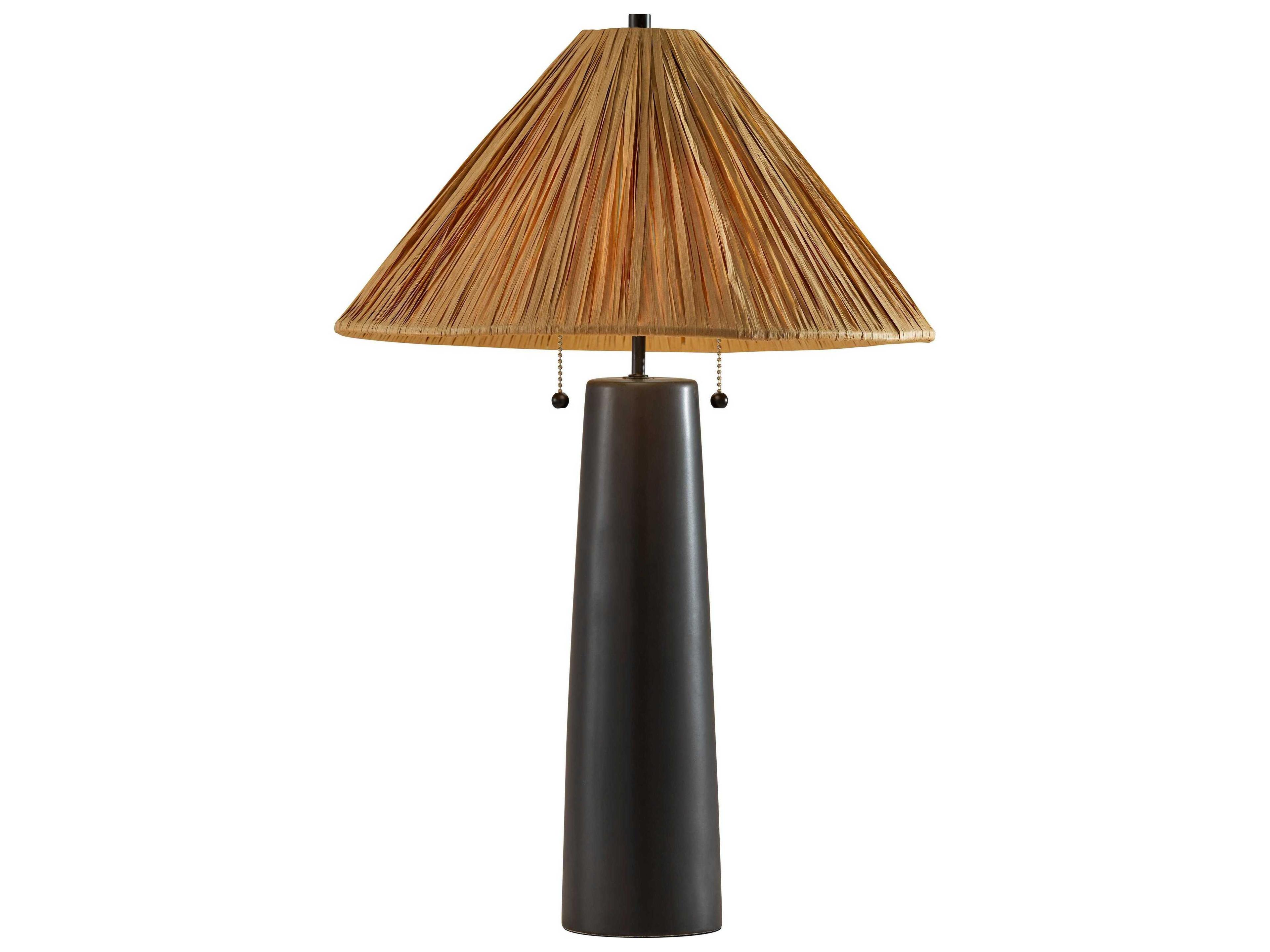 Dalton Floor Lamp Antique Brass Industrial Modern