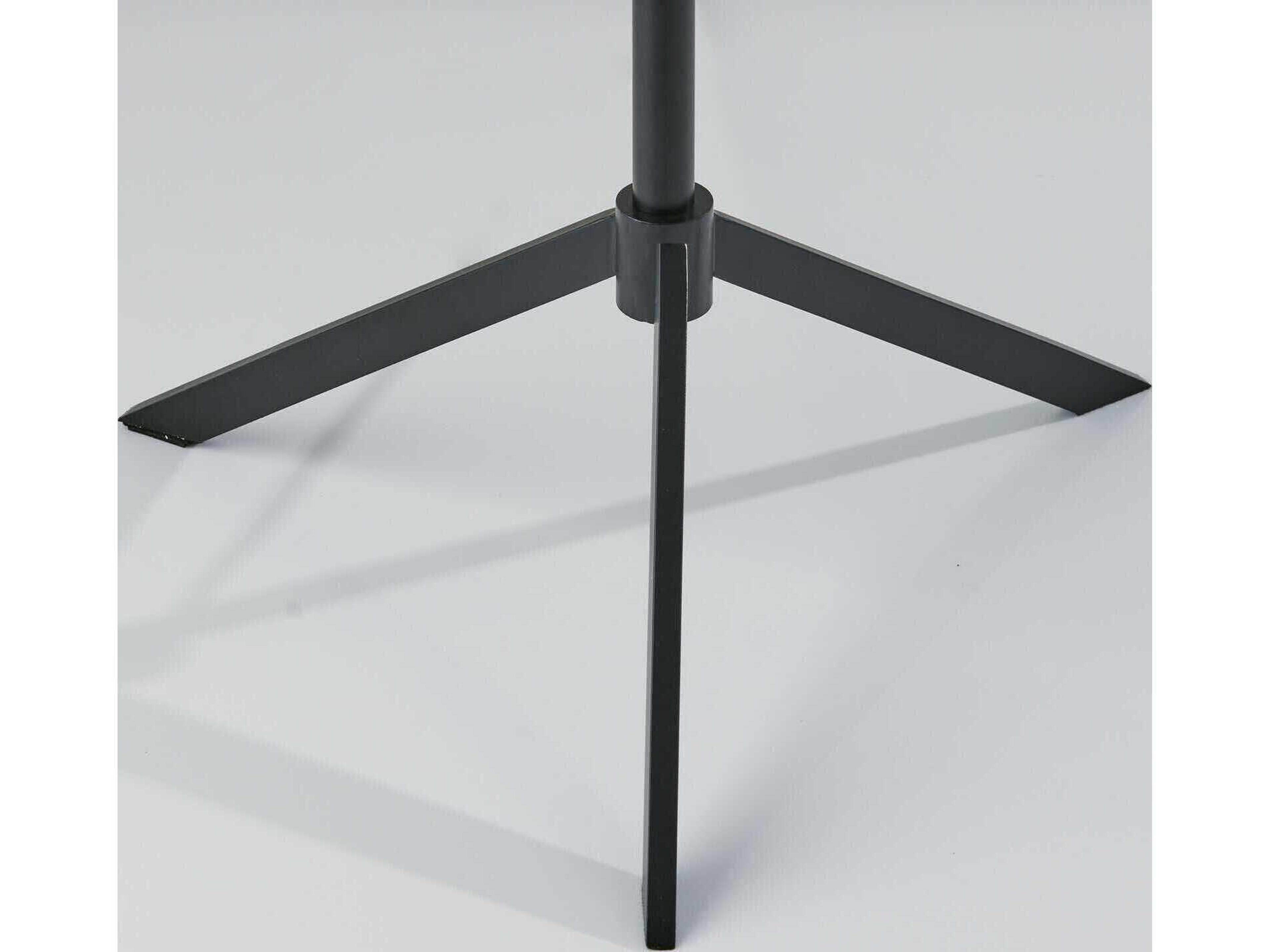 Adesso Harvey Black Brass White Linen Floor Lamp