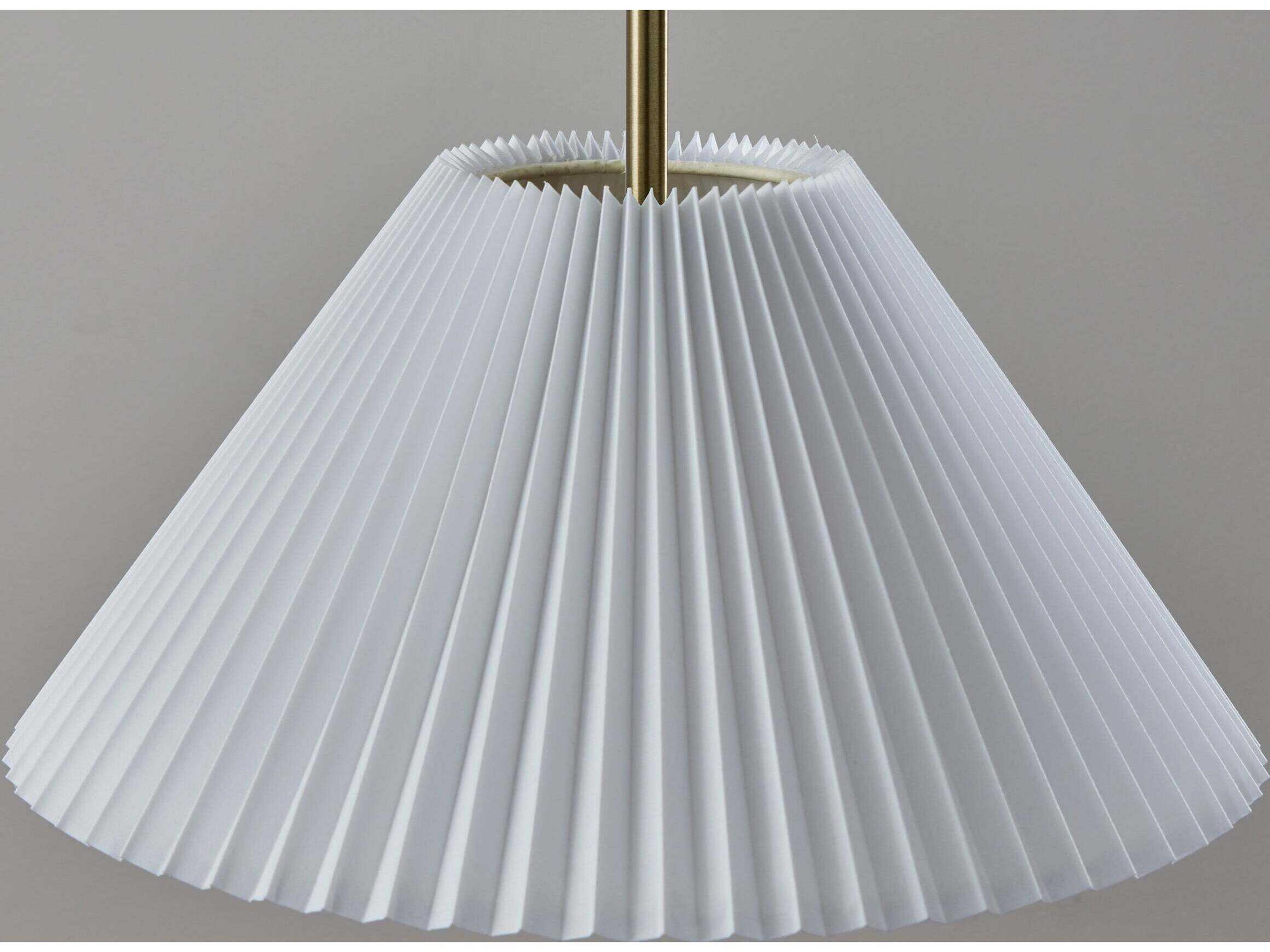 Adesso Scarlet Antique Brass Pendant